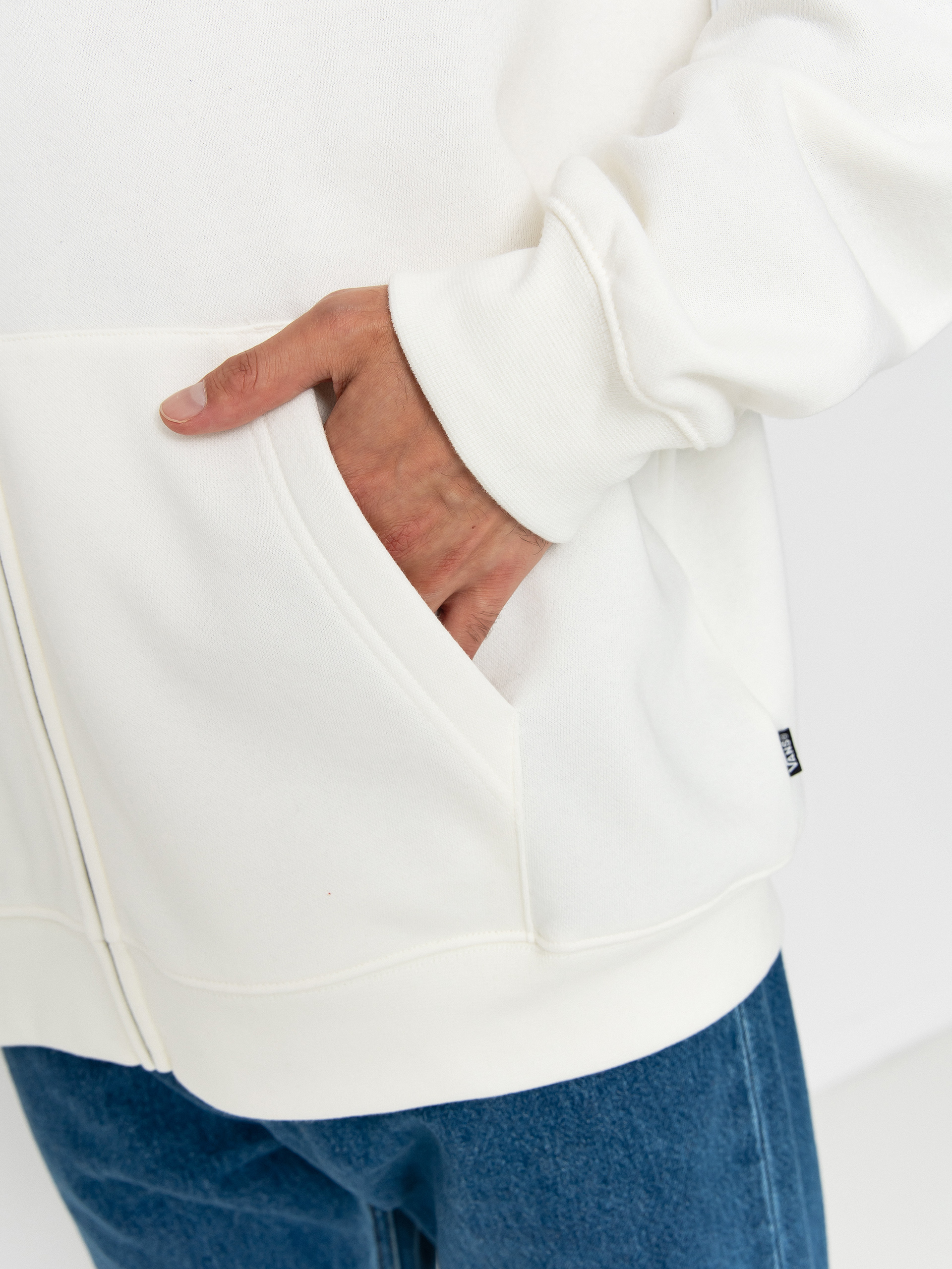 Vans Metal Wall Full Zip Pulóver (mountain essentials marshmallow)