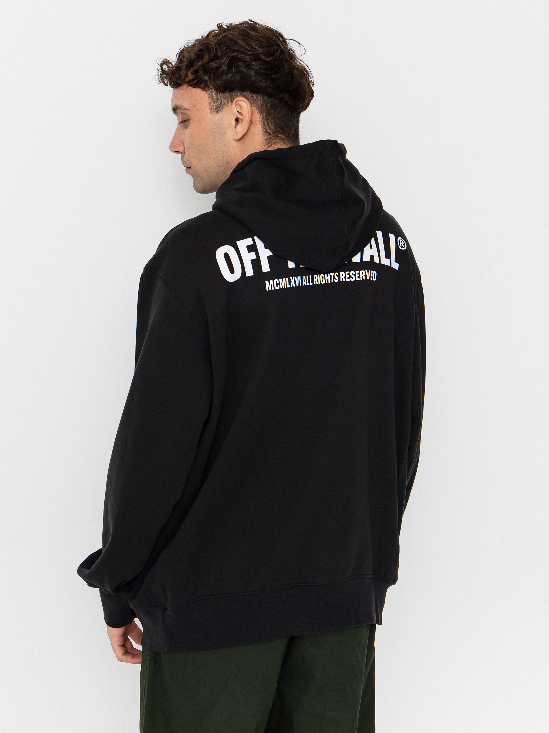 Vans Original Standards Statement HD Kapucnis pulóver (black)