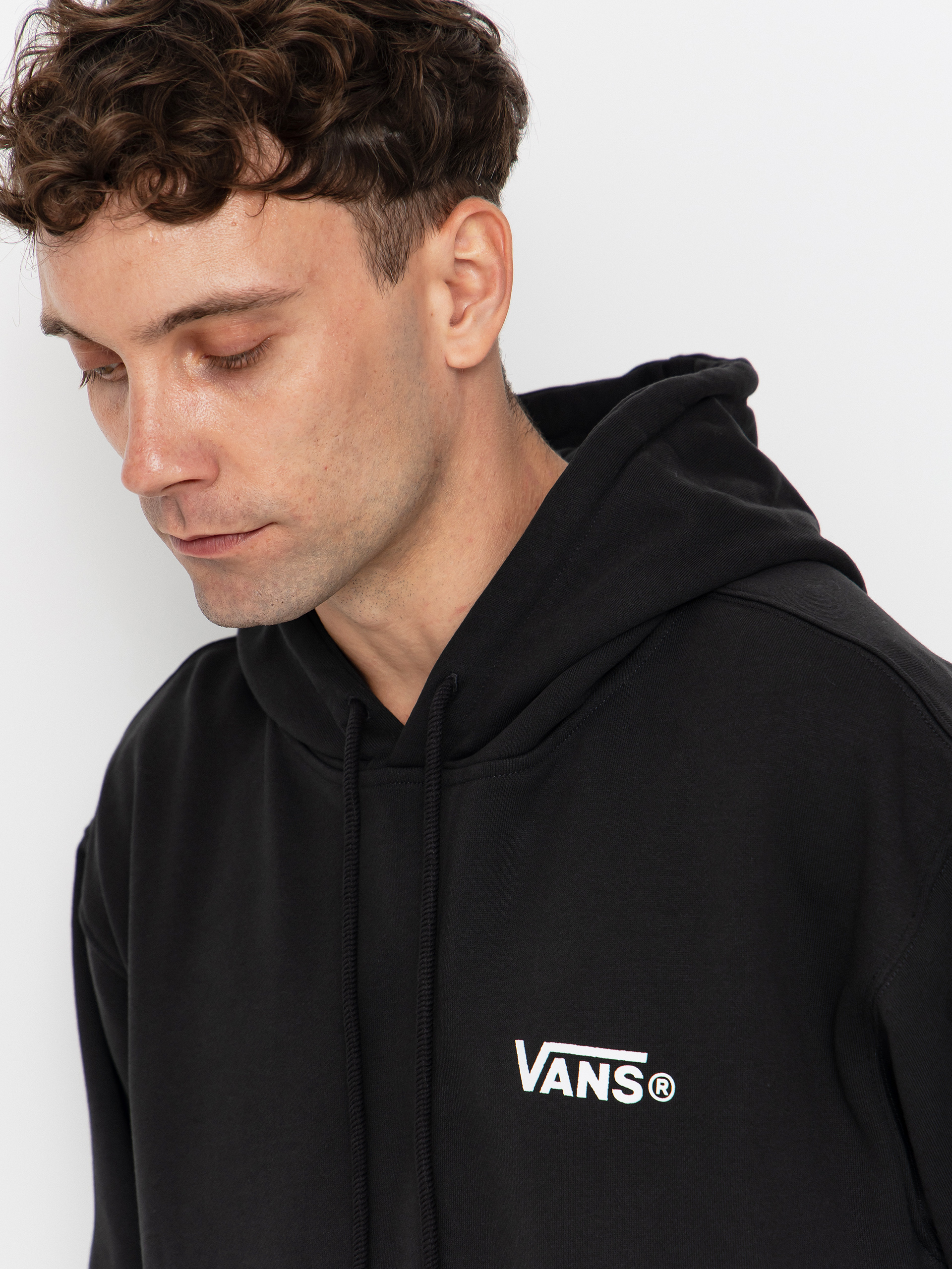 Vans Original Standards Statement HD Kapucnis pulóver (black)