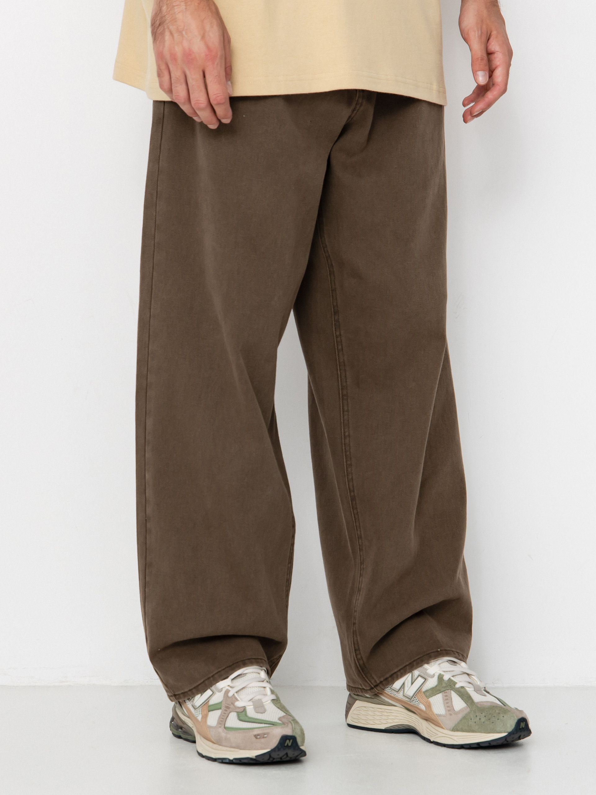 OBEY Bigwig Baggy Denim Kisnadrág (wren faded wash)