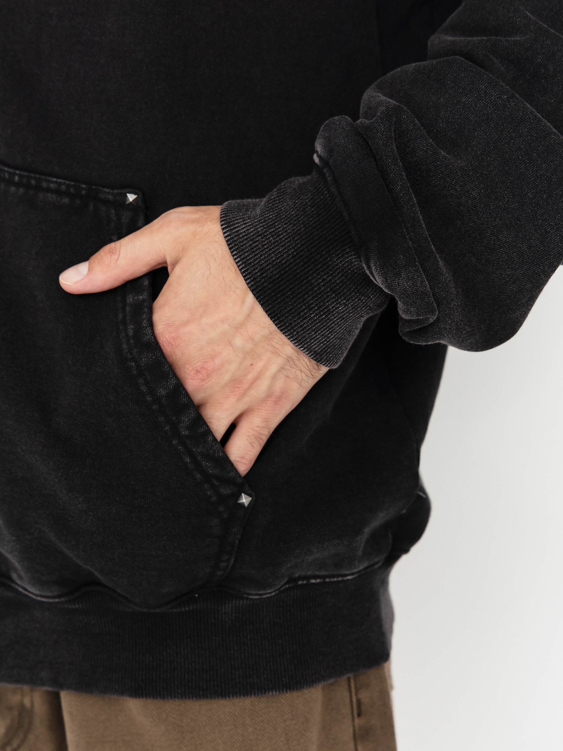 Volcom Studder Zip Pulóver (black)