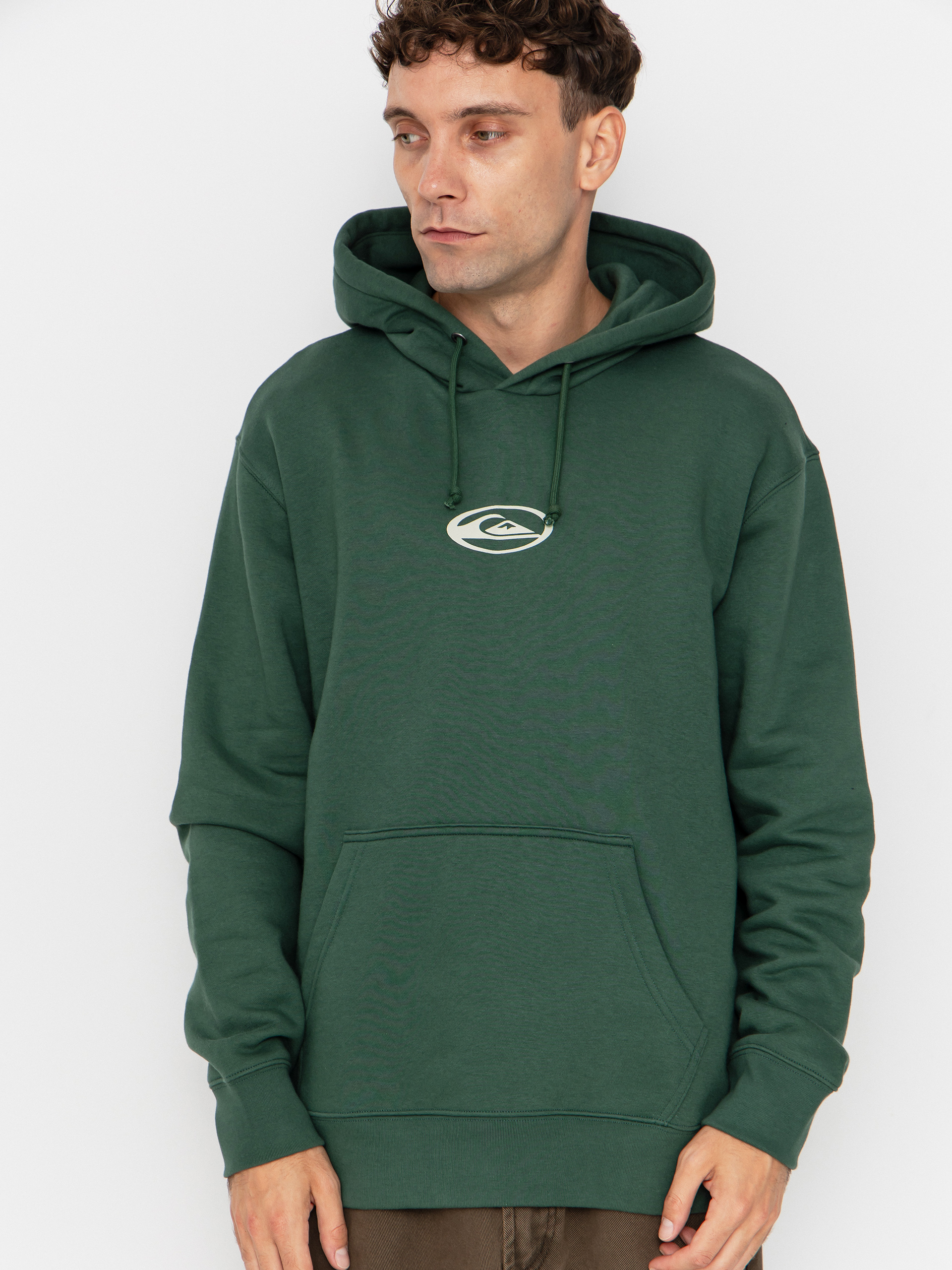 Quiksilver Salt Water Graphic HD Kapucnis pulu00f3ver (trekking green)