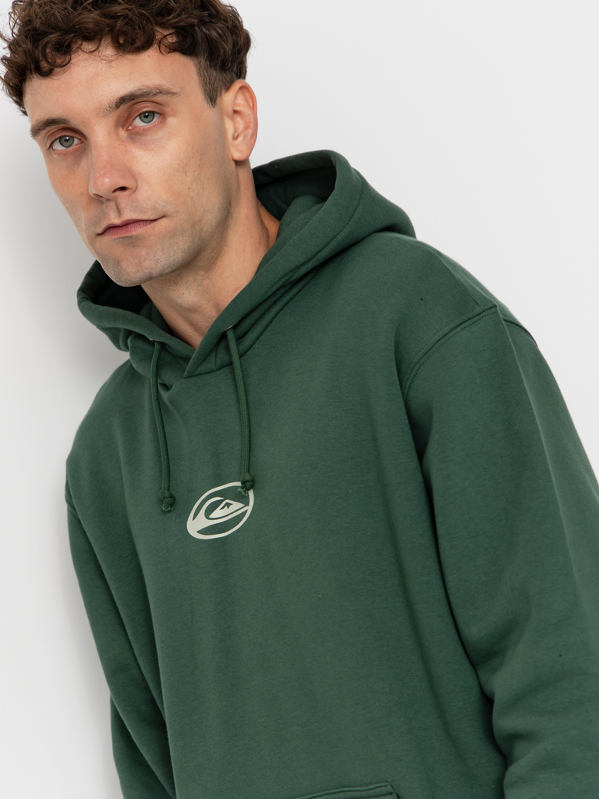 Quiksilver Salt Water Graphic HD Kapucnis pulóver (trekking green)