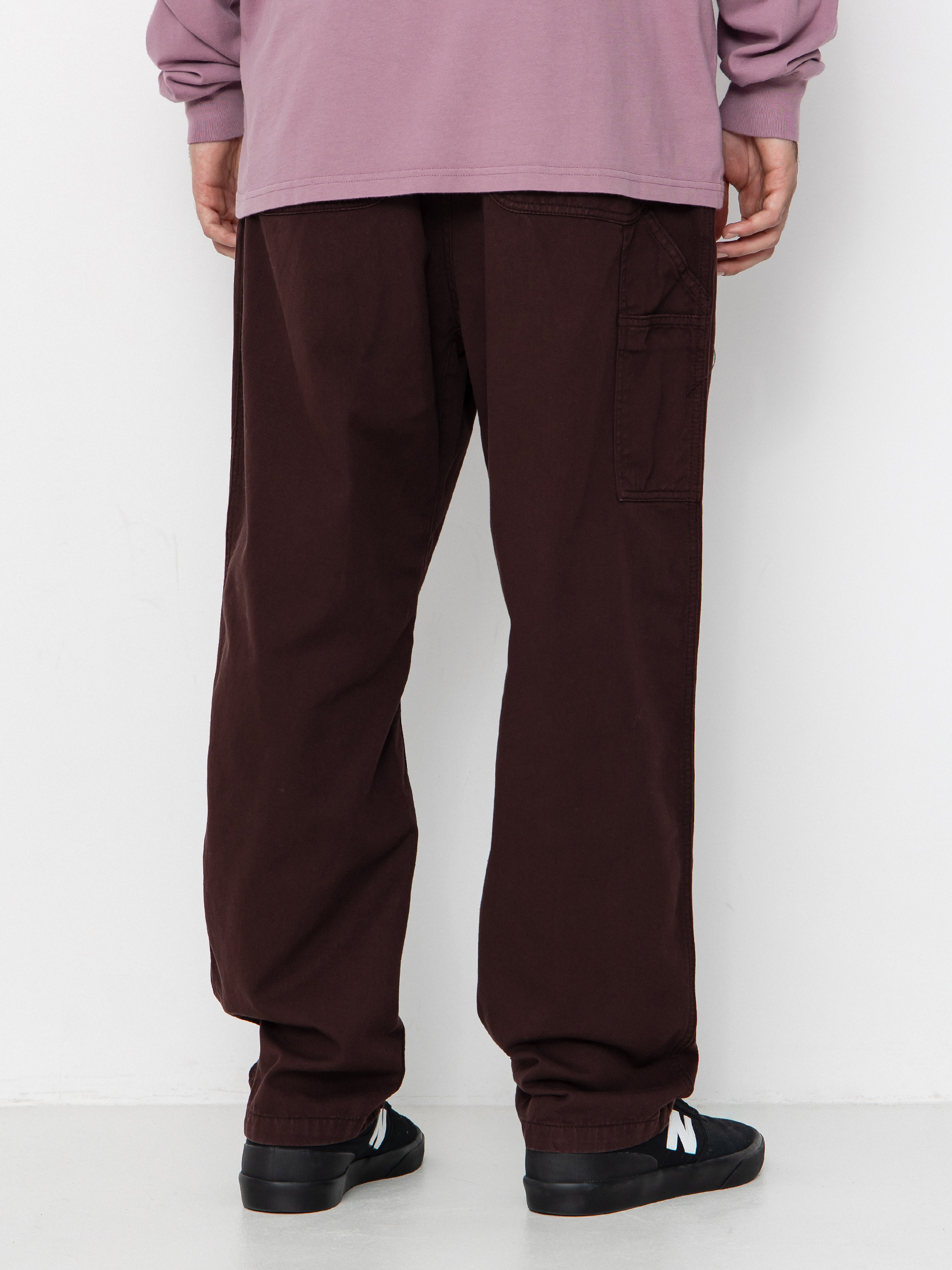 Carhartt WIP Flint Kisnadrág (palisander/garment dyed)