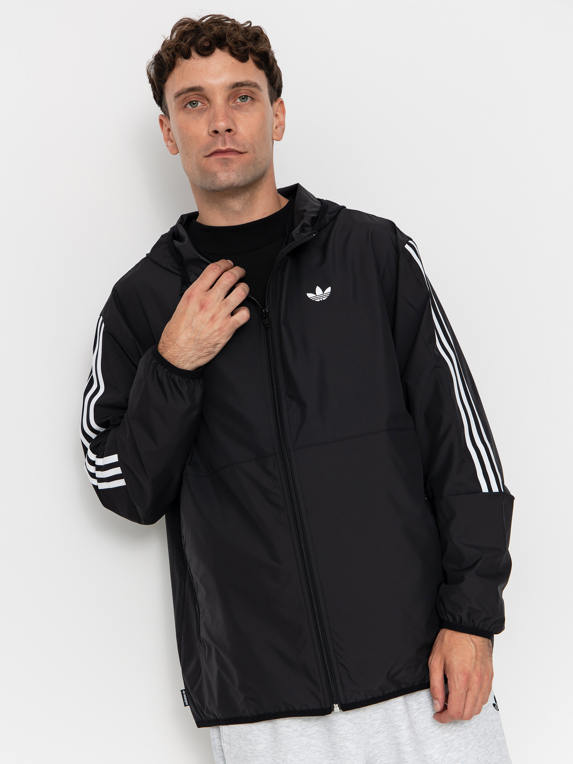 adidas Windbreaker Dzseki (black/white)