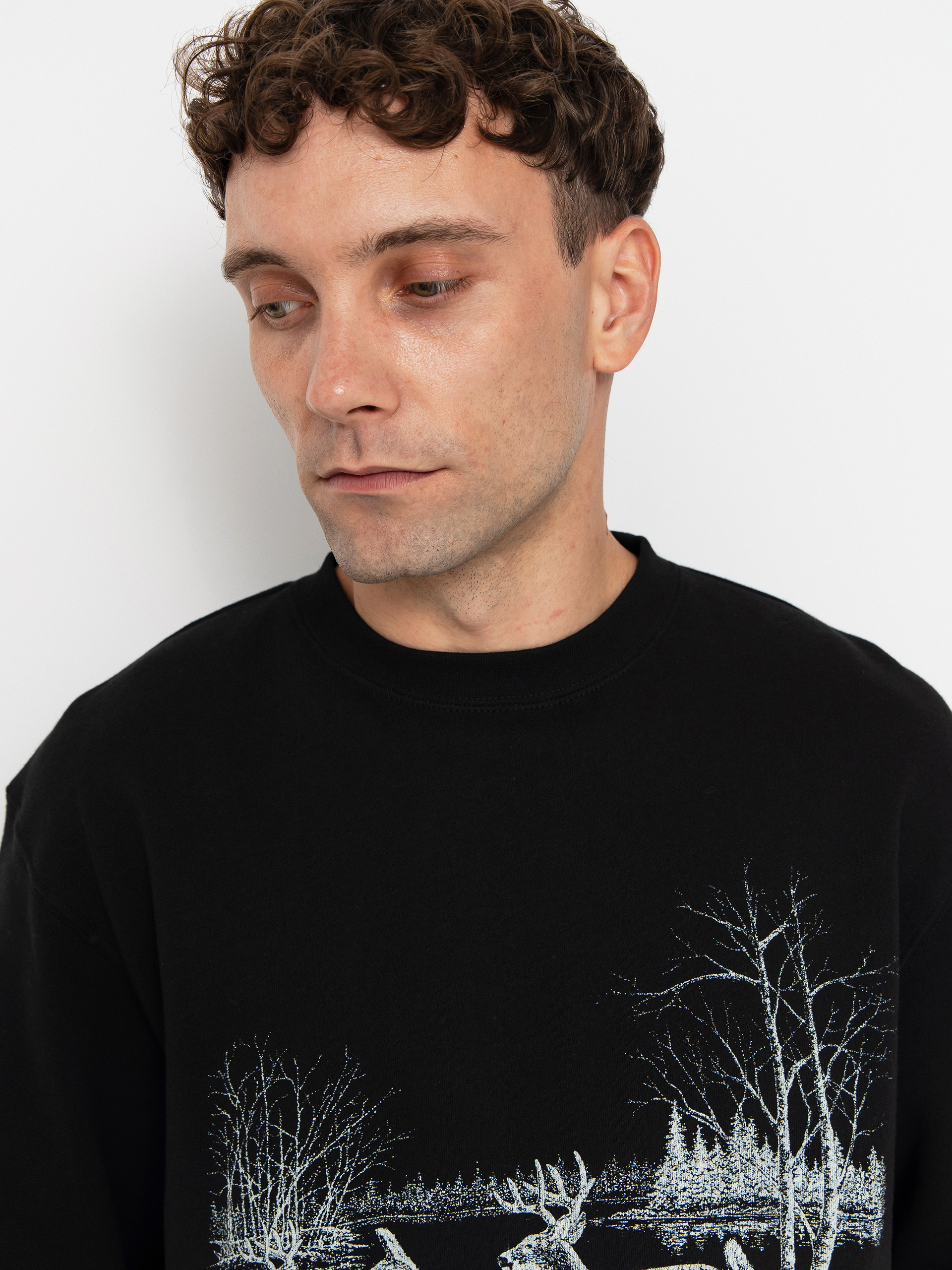 Brixton Gallop Crew Pulóver (black)