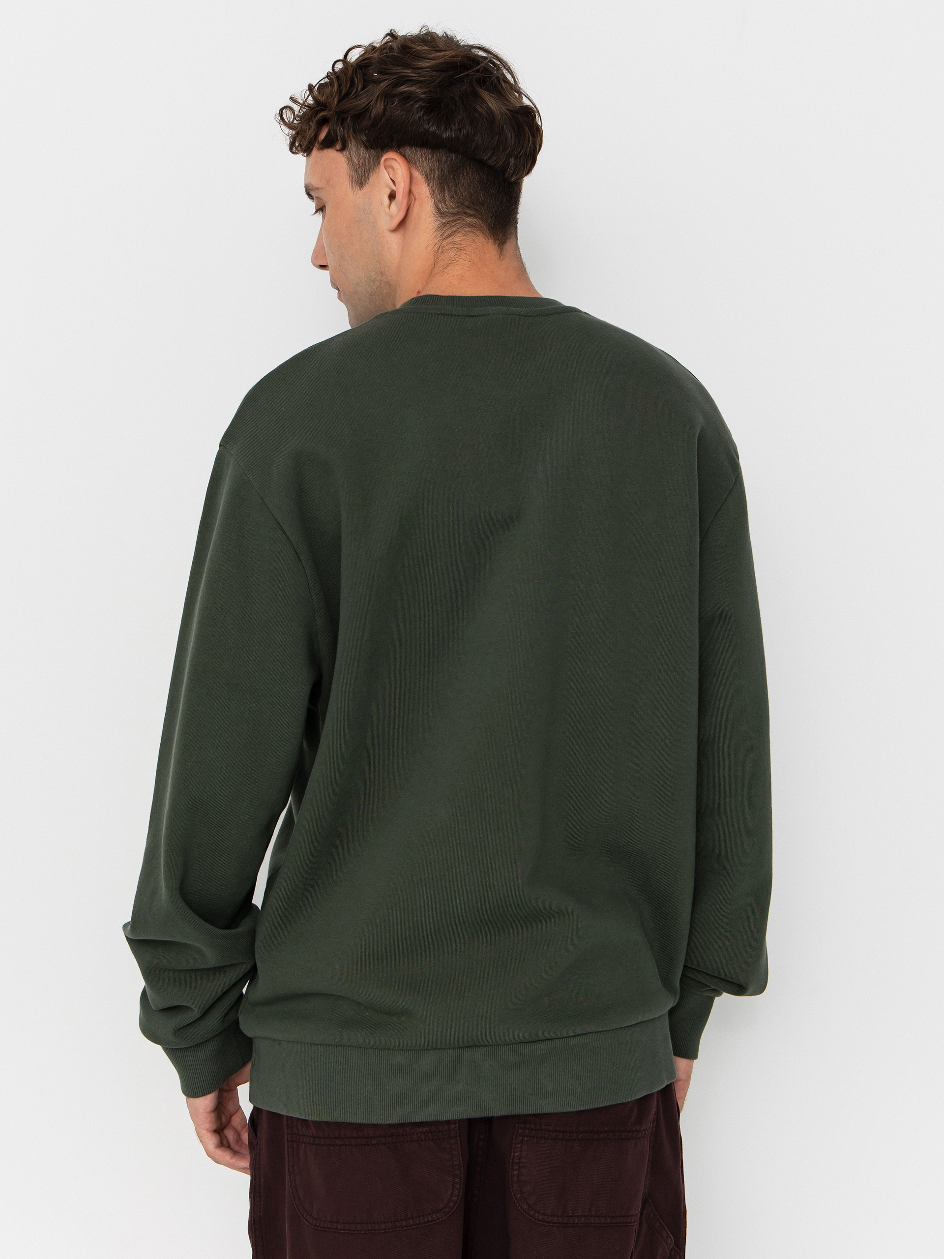 Pulóver Carhartt WIP Script Embroidery (opuntia/white)