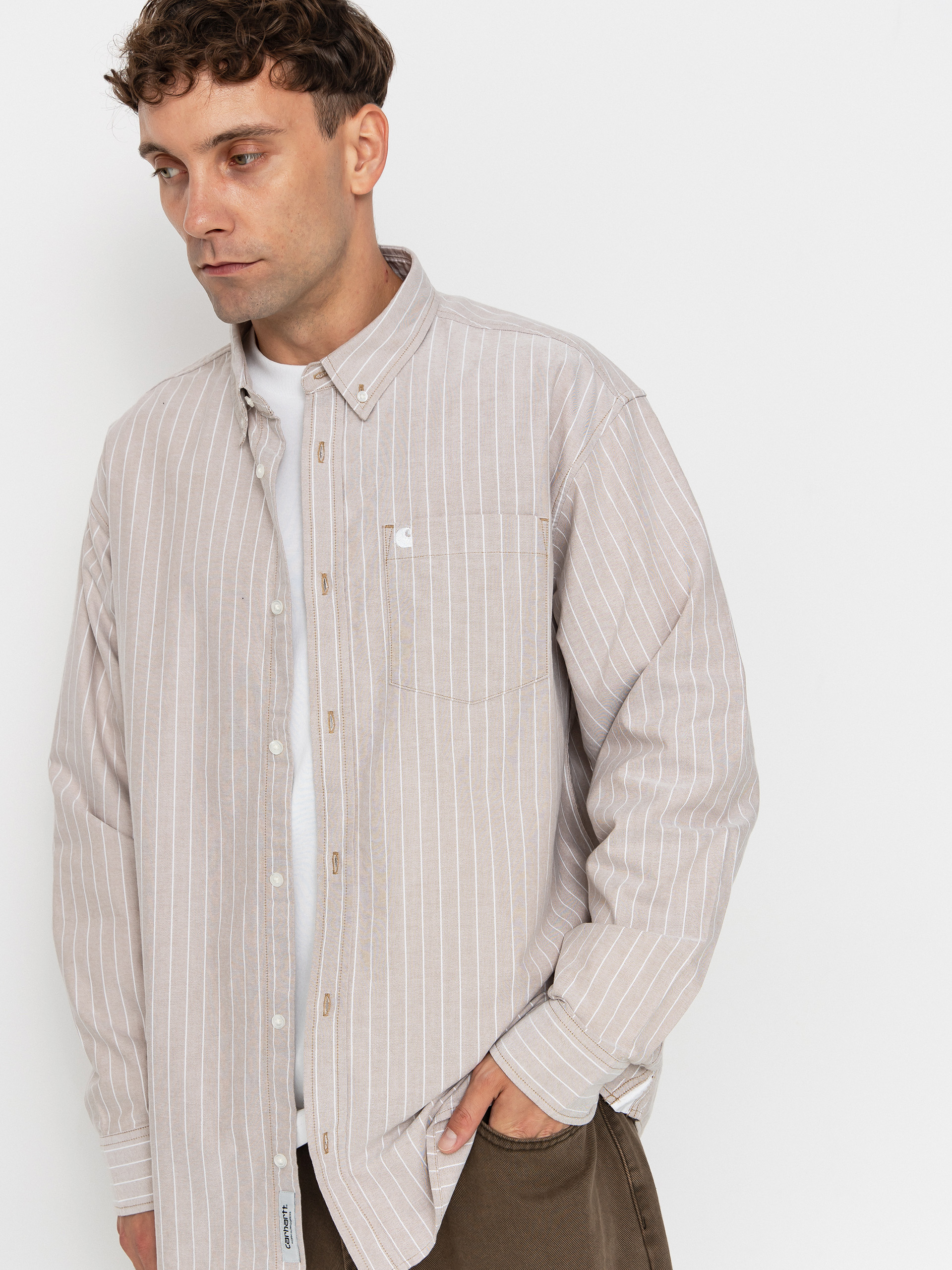 Ing Carhartt WIP Cassel (cassel stripe/peanut/white)