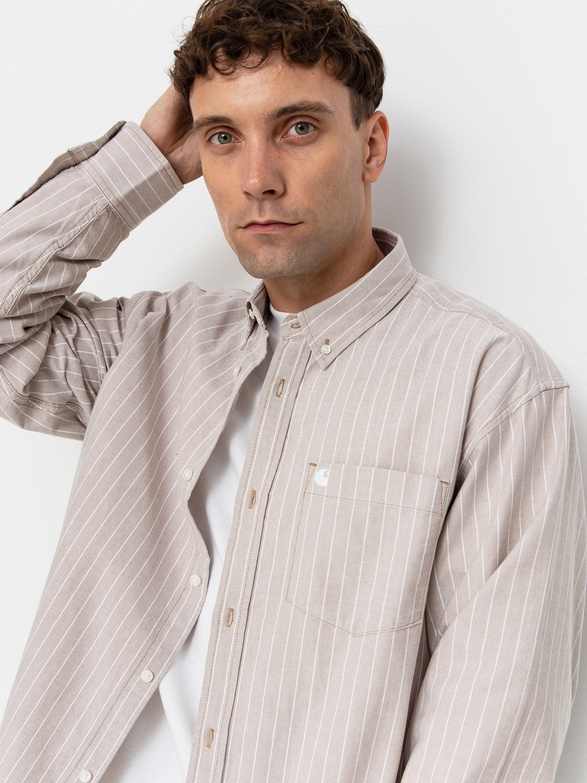 Ing Carhartt WIP Cassel (cassel stripe/peanut/white)