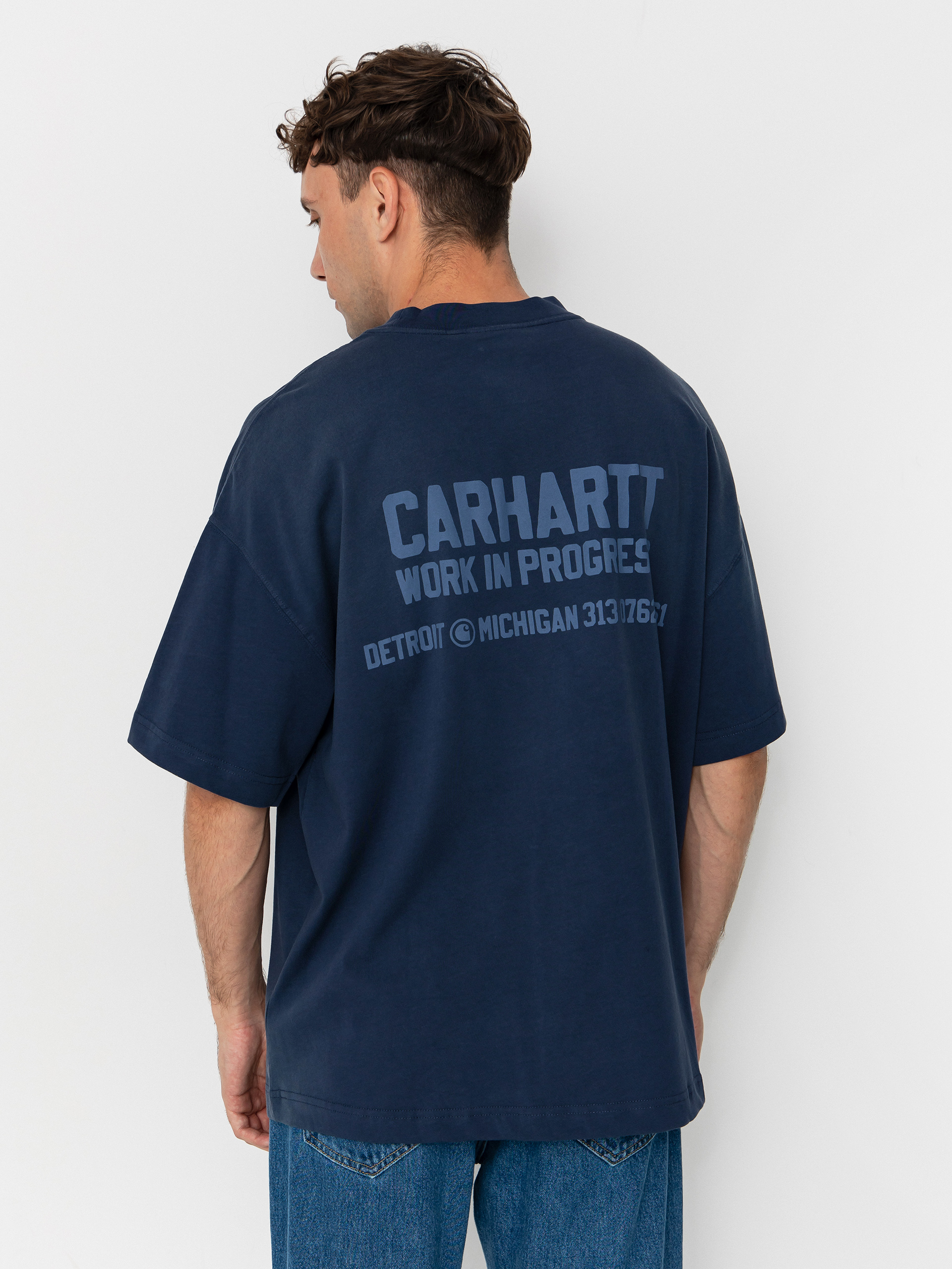 Pu00f3lu00f3 Carhartt WIP Distance (jupiter/stone dyed)