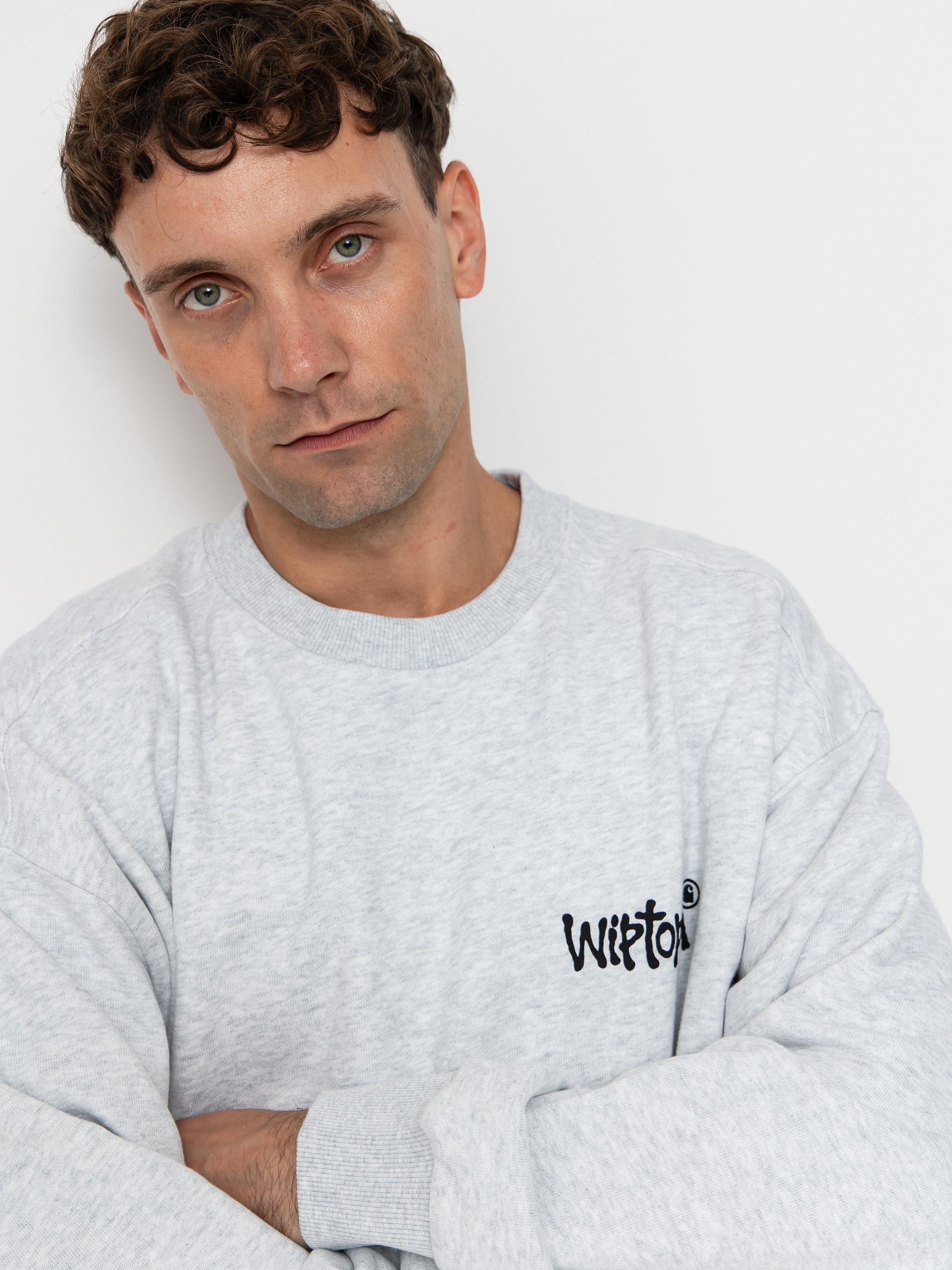 Pulóver Carhartt WIP Wiptopia (ash heather)