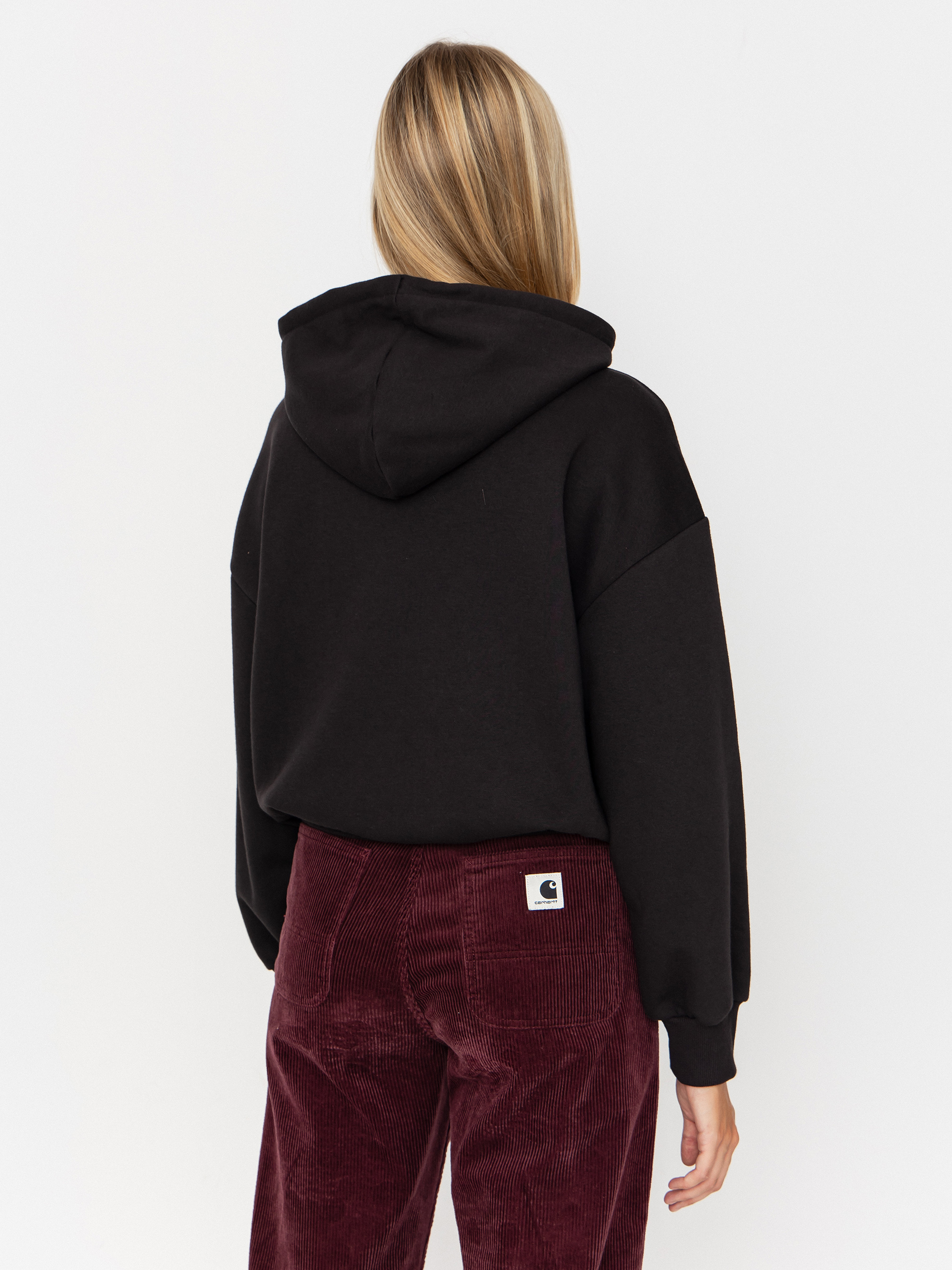 Vans Outer Ring Retro HD Wmn Kapucnis pulóver (black)