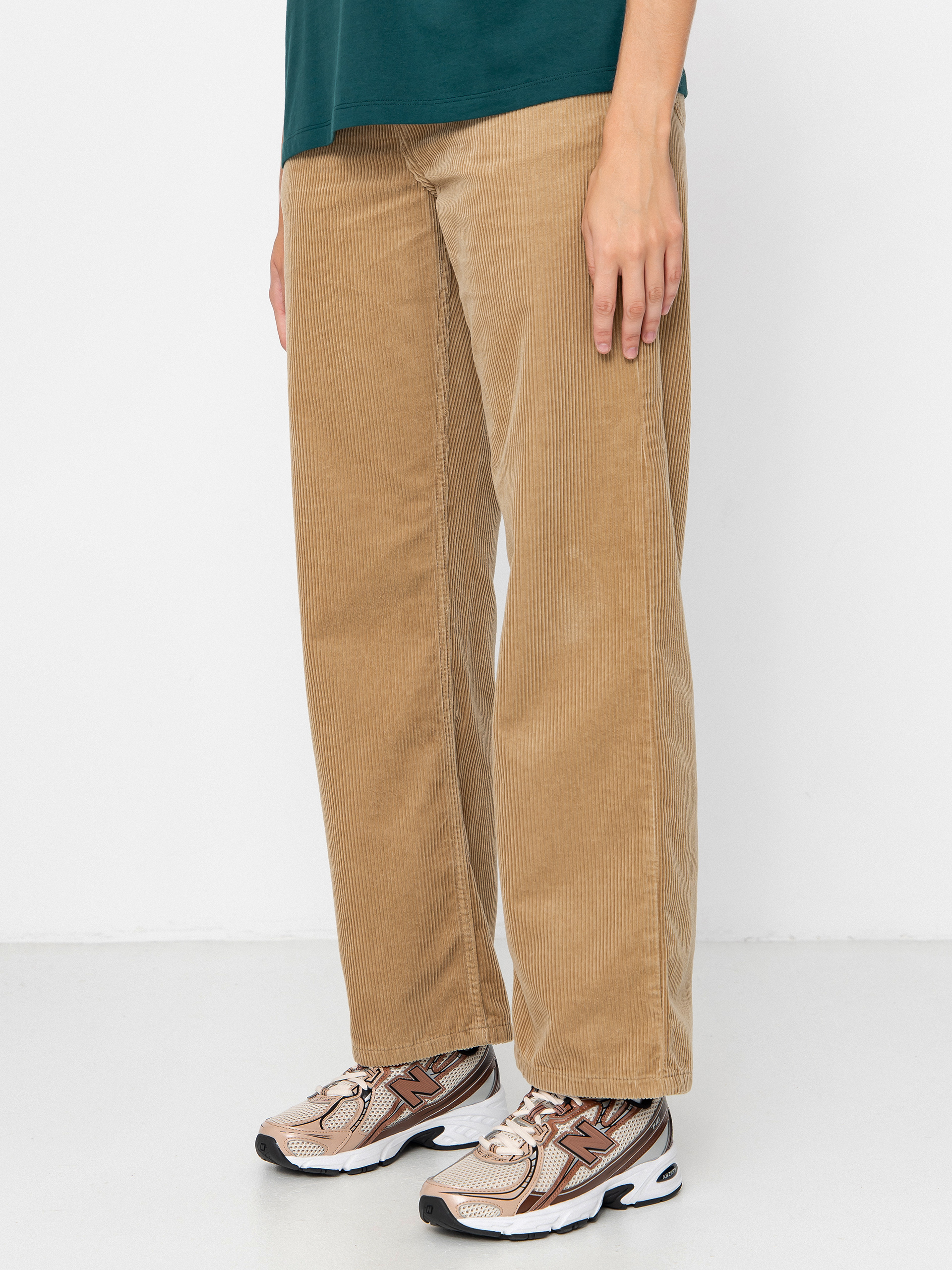 Carhartt WIP Simple Wmn Kisnadrág (leather/rinsed)