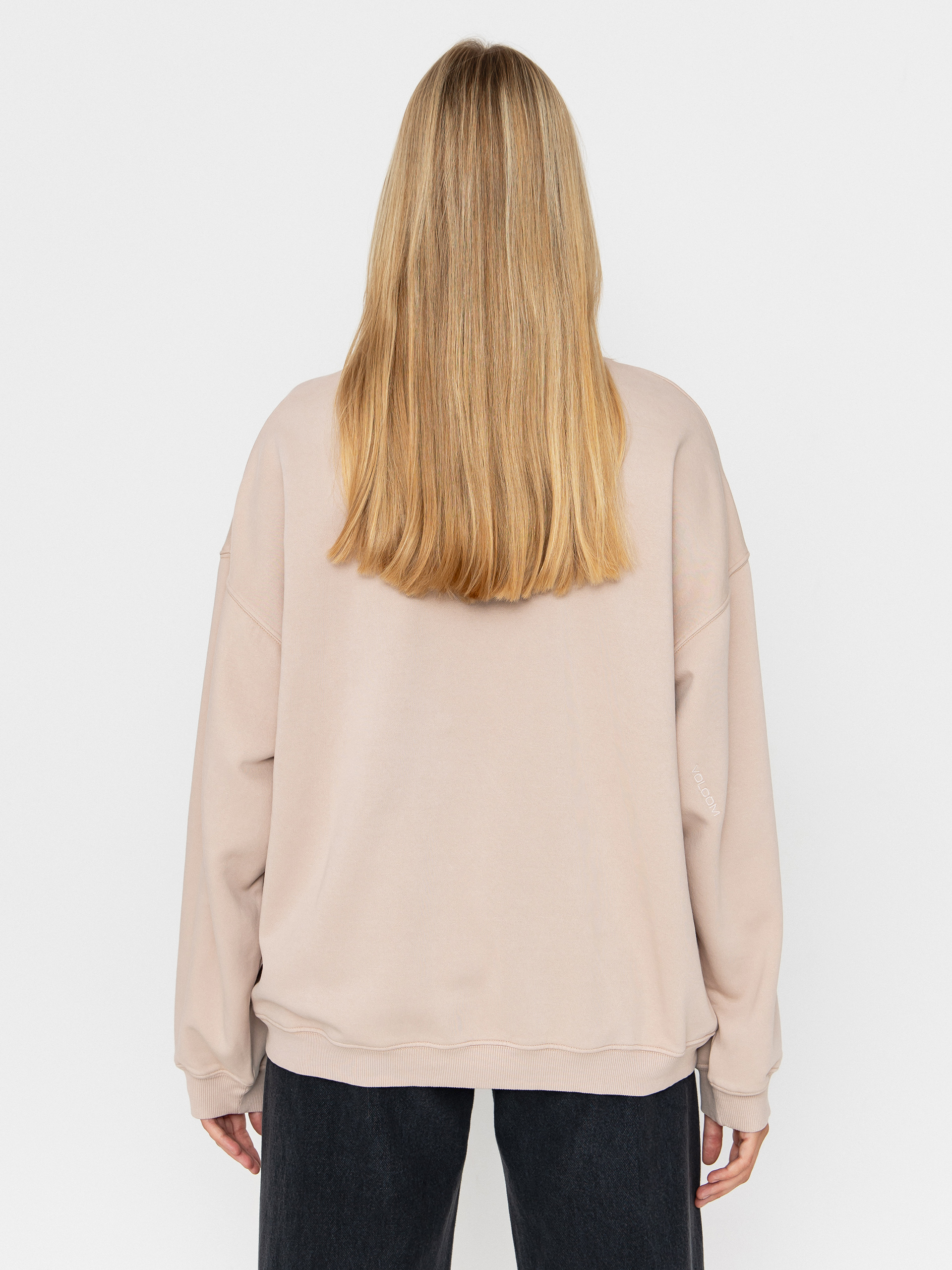 Volcom Stone Soft Crew Wmn Pulóver (khakiest)