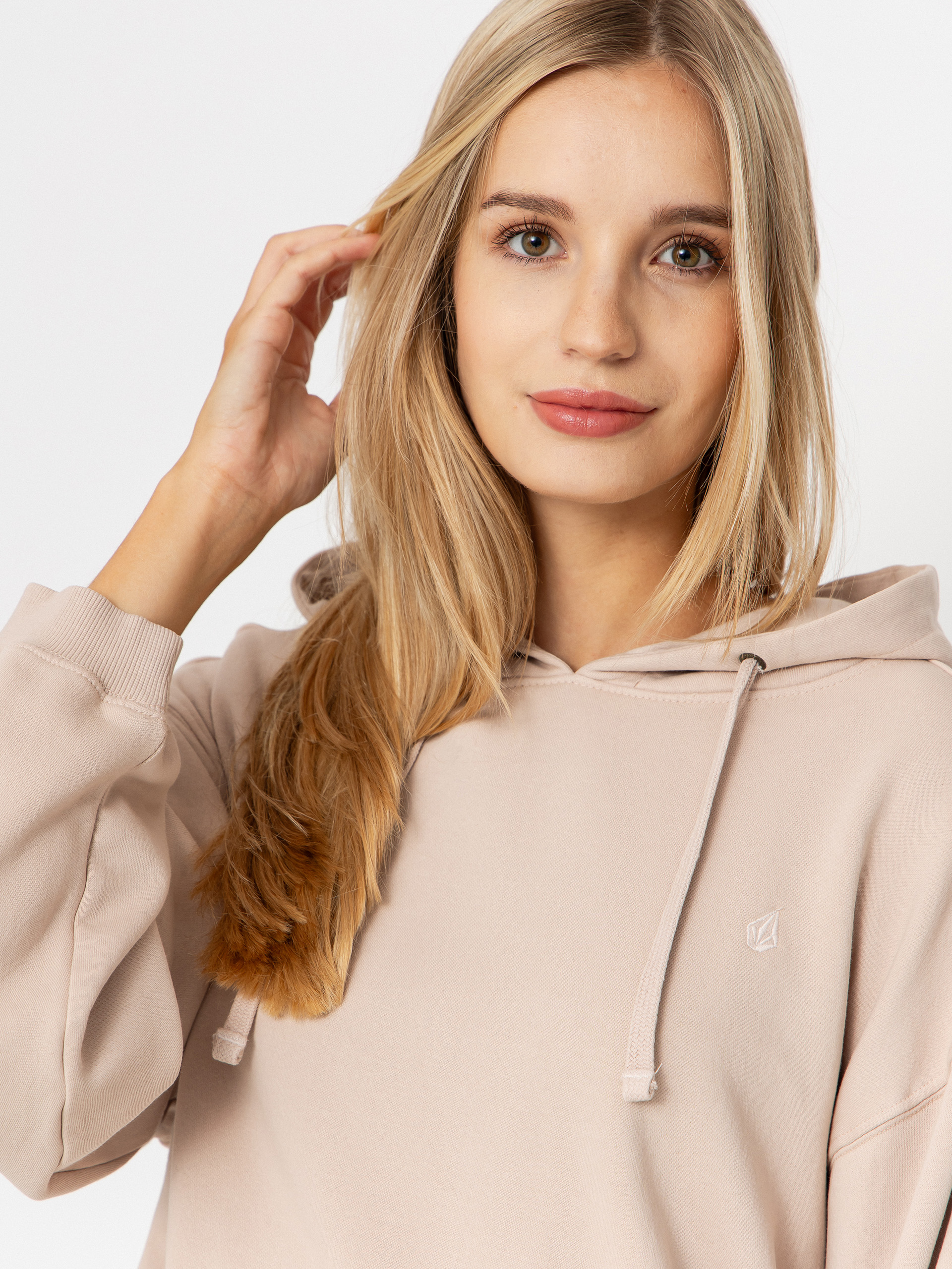 Volcom Stone Soft HD Wmn Kapucnis pulóver (khakiest)