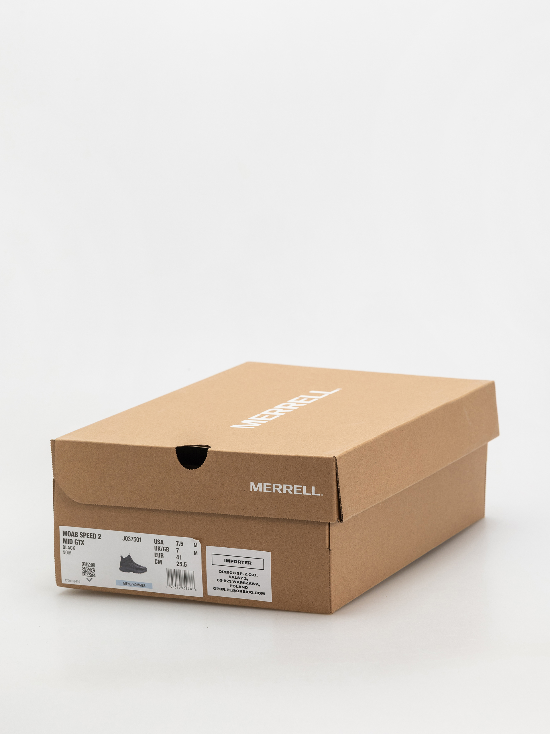 Merrell Moab Speed 2 Mid GTX Cipők (black)