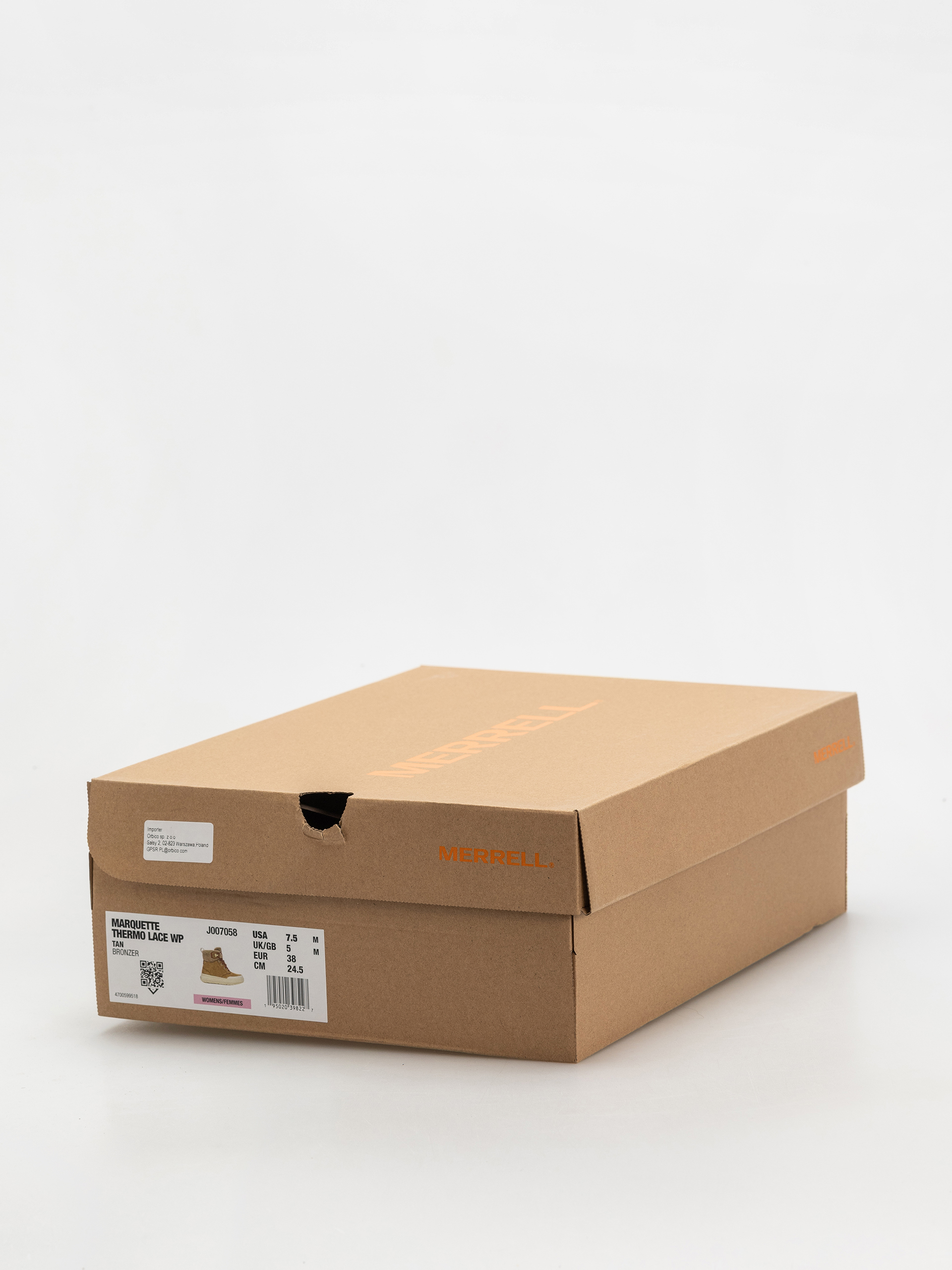 Merrell Marquette Thermo Lace Wp Wmn Cipők (tan)