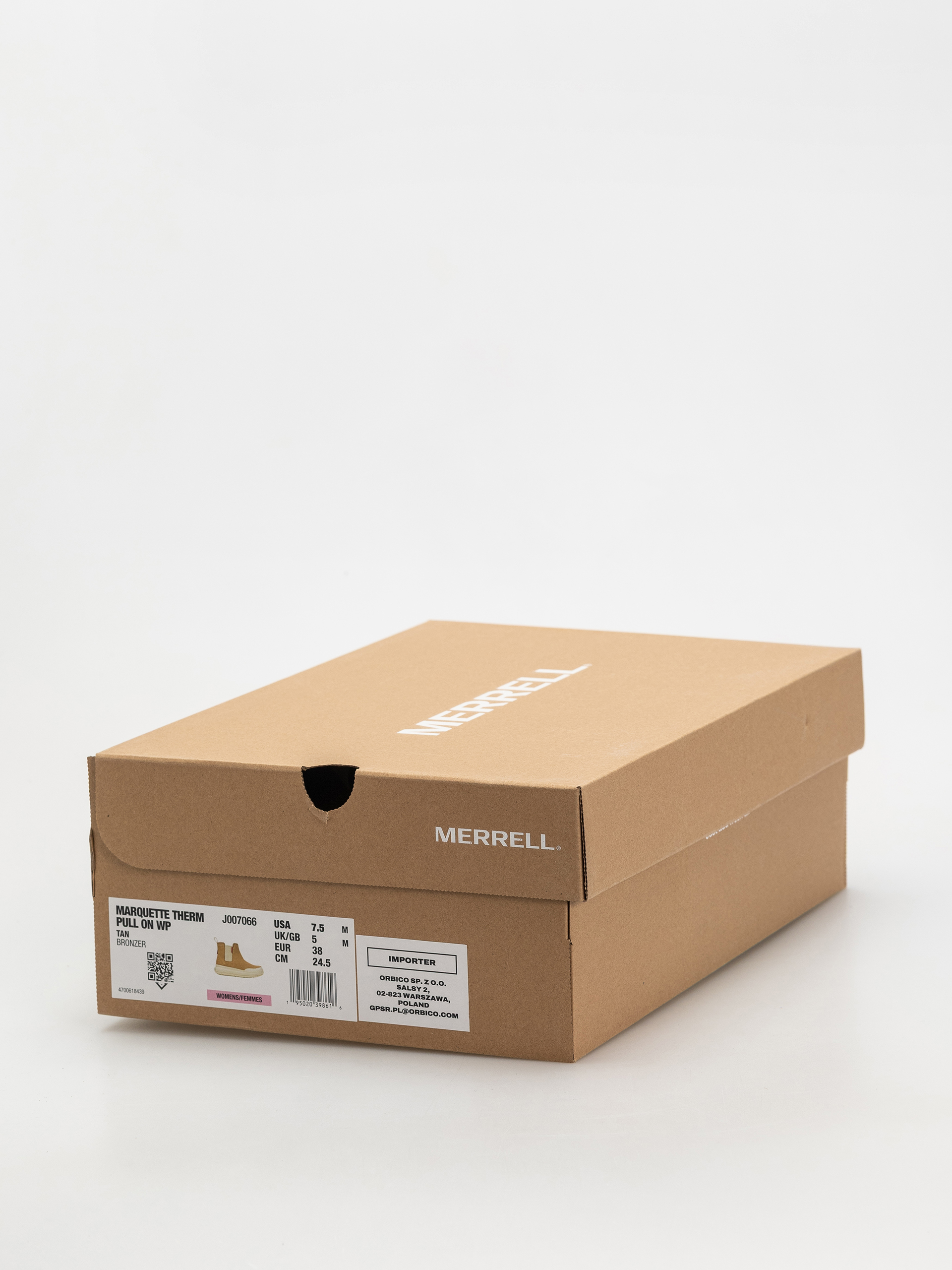 Merrell Marquette Thermo Pull On Wp Wmn Cipők (tan)