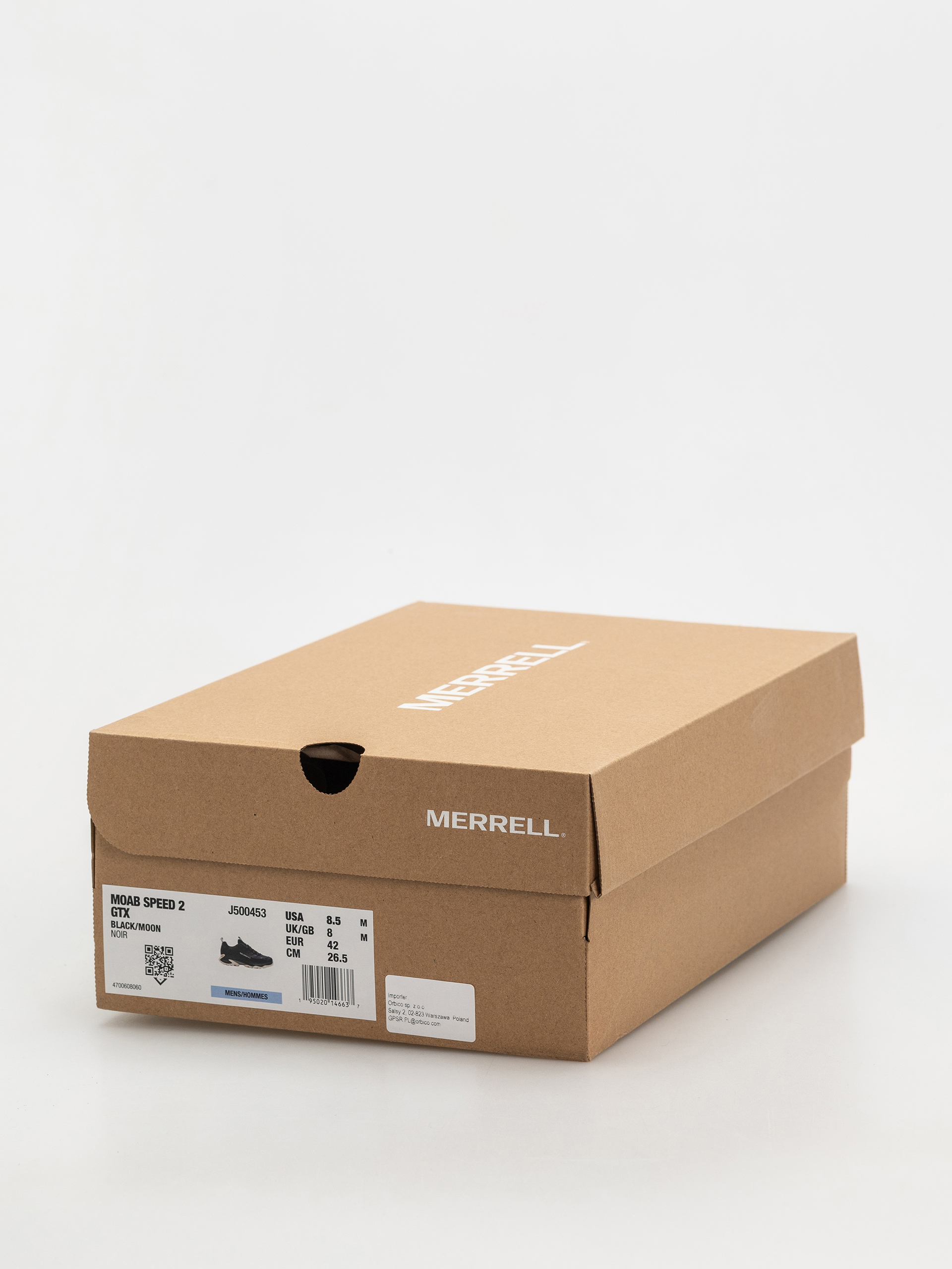 Merrell Moab Speed 2 GTX Cipők (black/moon)