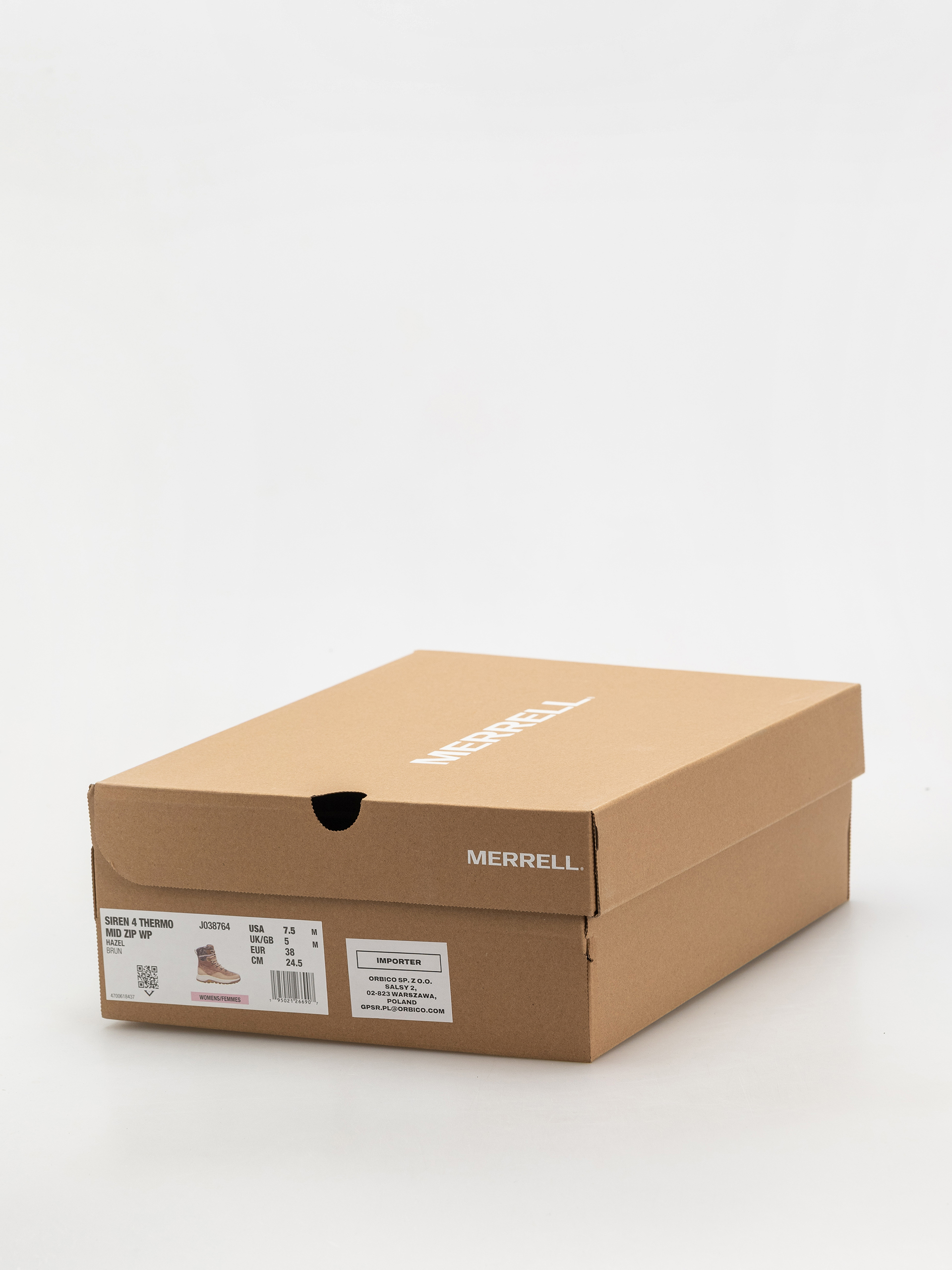 Merrell Siren 4 Thermo Mid Zip Wp Wmn Cipők (hazel)