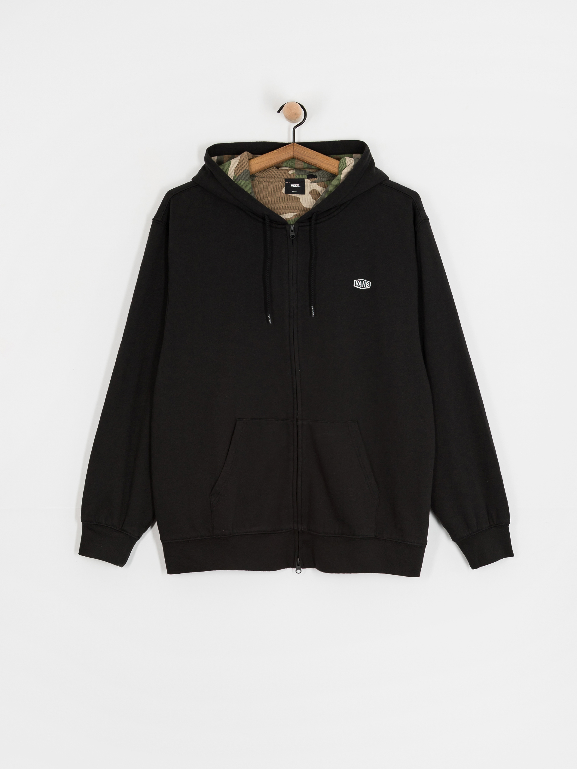 Vans Dover Thermal Lined Full Zip Kapucnis pulóver (black)