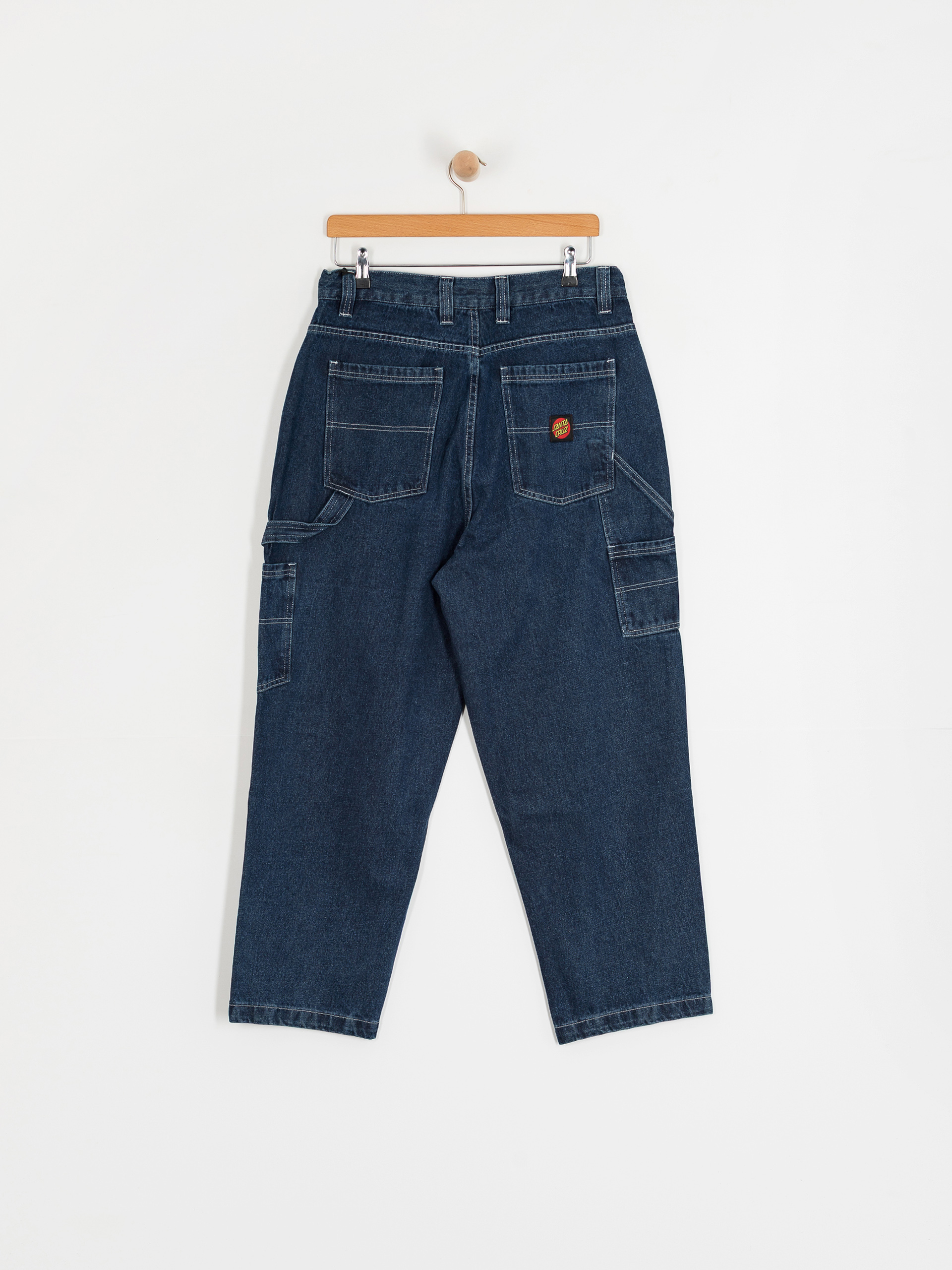 Kisnadrág Santa Cruz Carpenter (dark denim/white)