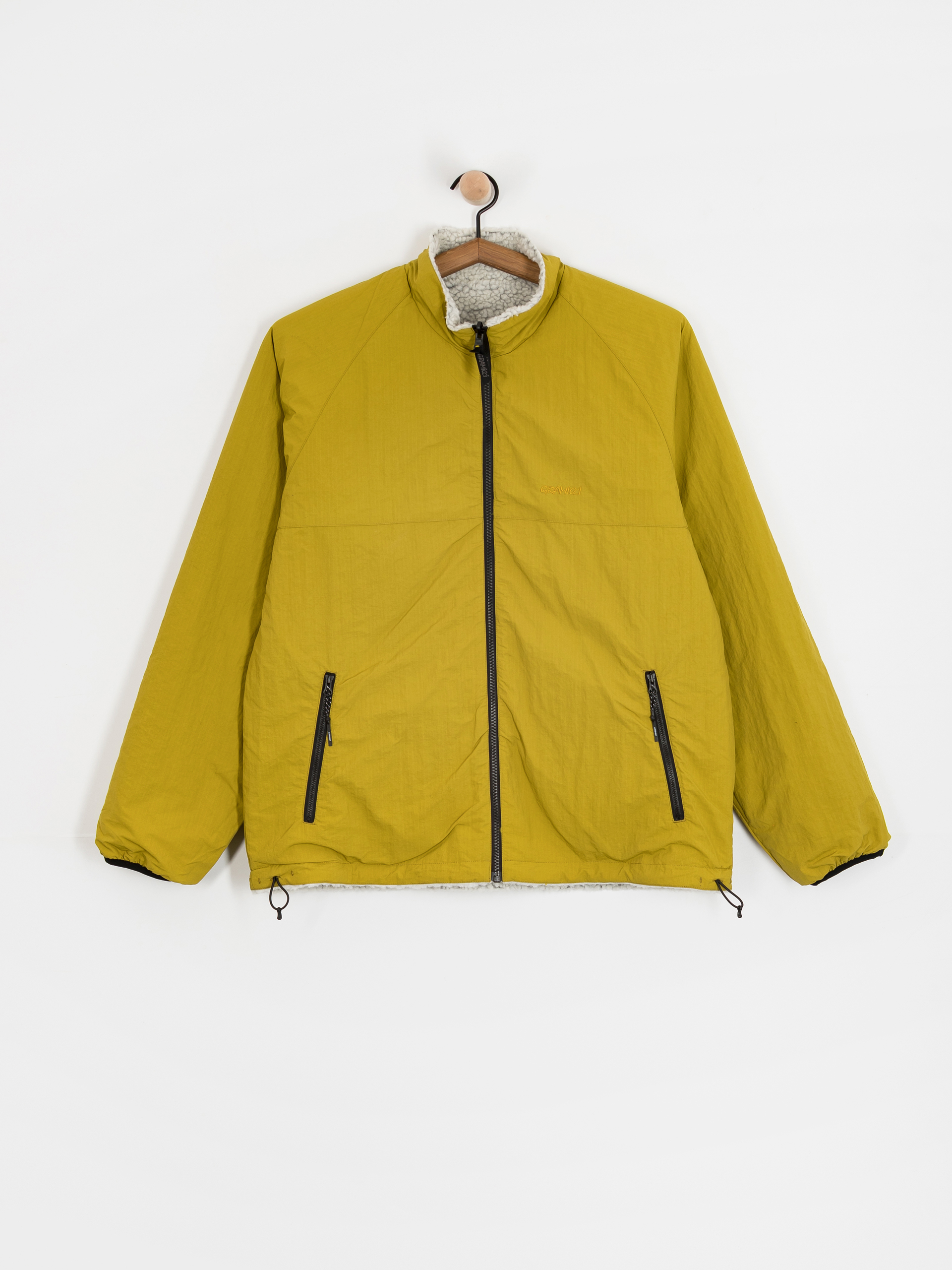 Dzseki Gramicci Reversible Sherpa (natural/chartreuse)