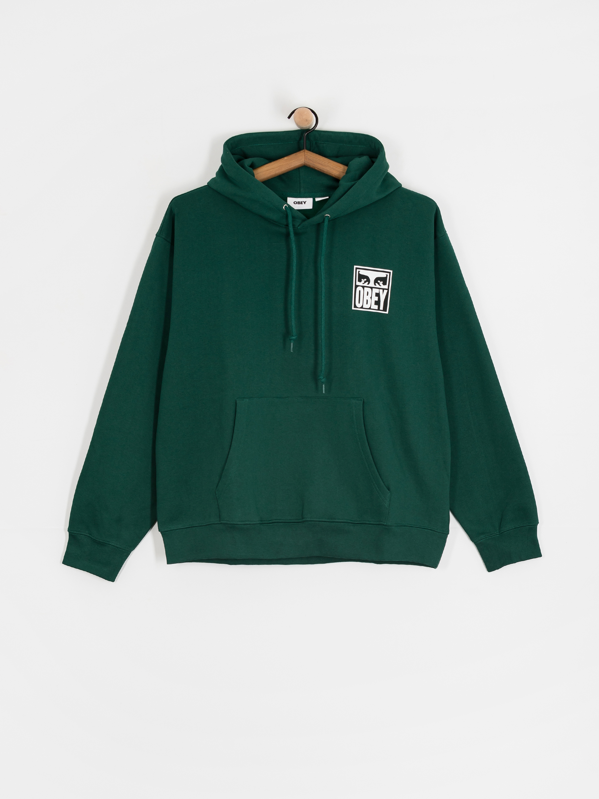 Kapucnis pulóver OBEY Obey Eyes Icon HD (botanical garden)