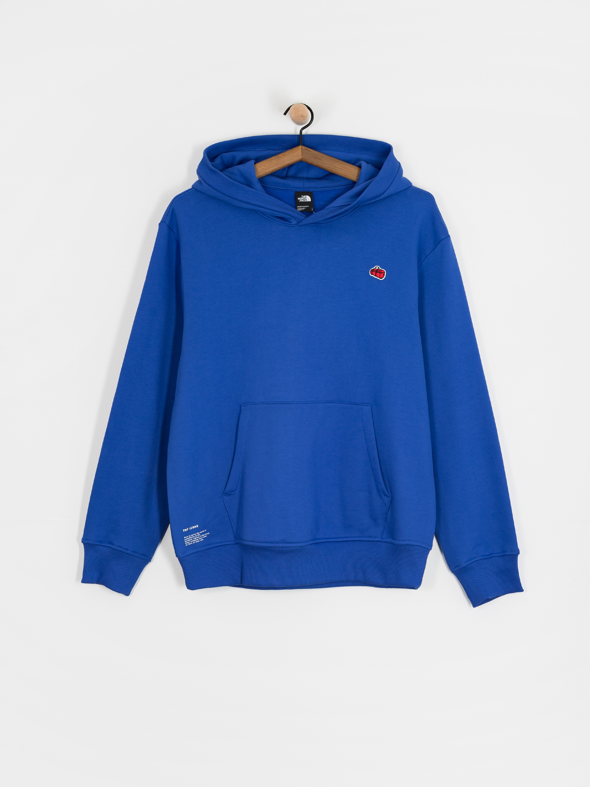 Kapucnis pulóver The North Face Icon Relaxed HD (tnf blue)