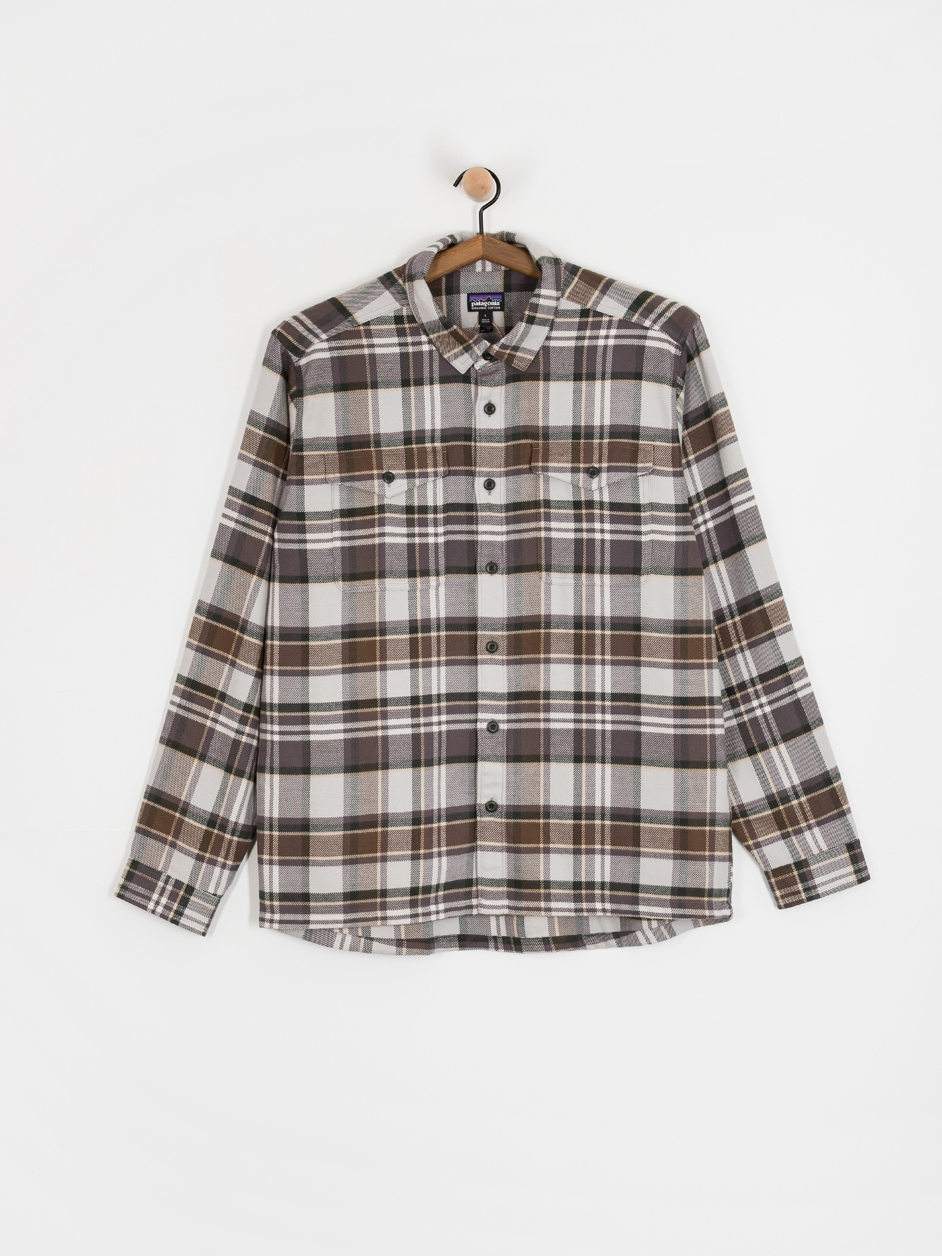 Ing Patagonia Fjord Flannel (blizzard salt grey)