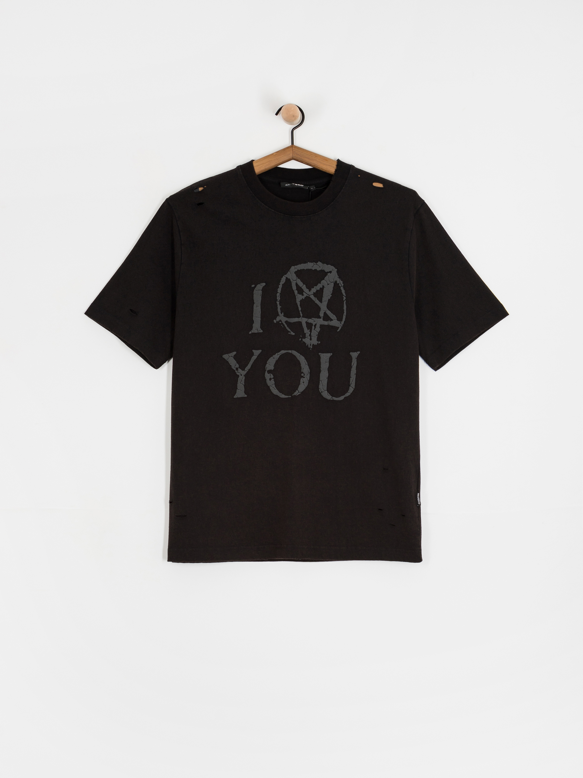 Póló Wasted Paris Curse (faded black)