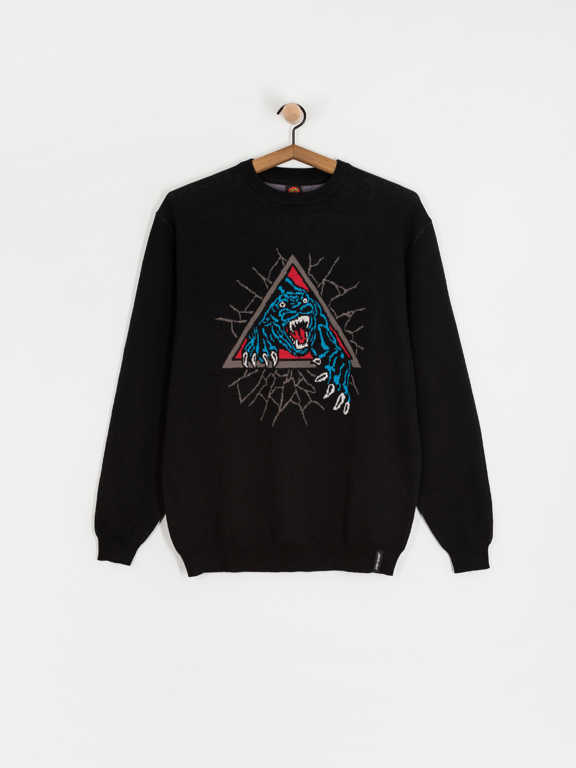 Pulóver Santa Cruz Natas SC Panther (black)