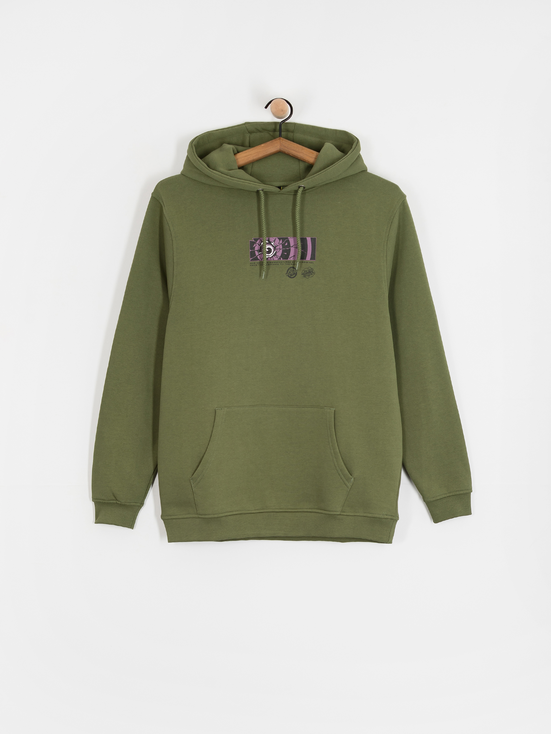 Pulóver Santa Cruz Roskopp Dissect Strip (dark moss)