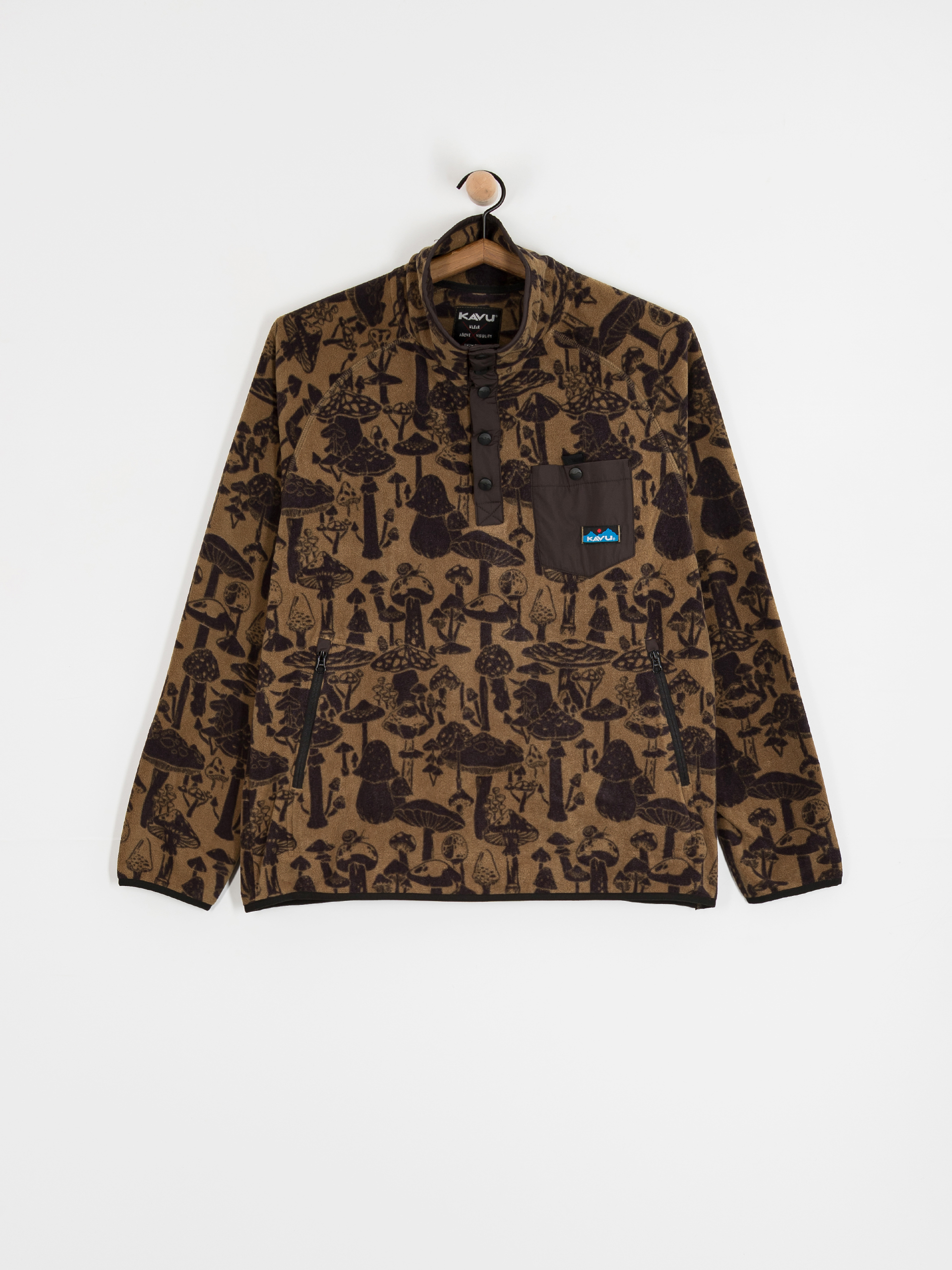 Férfi Polár pulóver Kavu Teannaway (mushroom seeker)