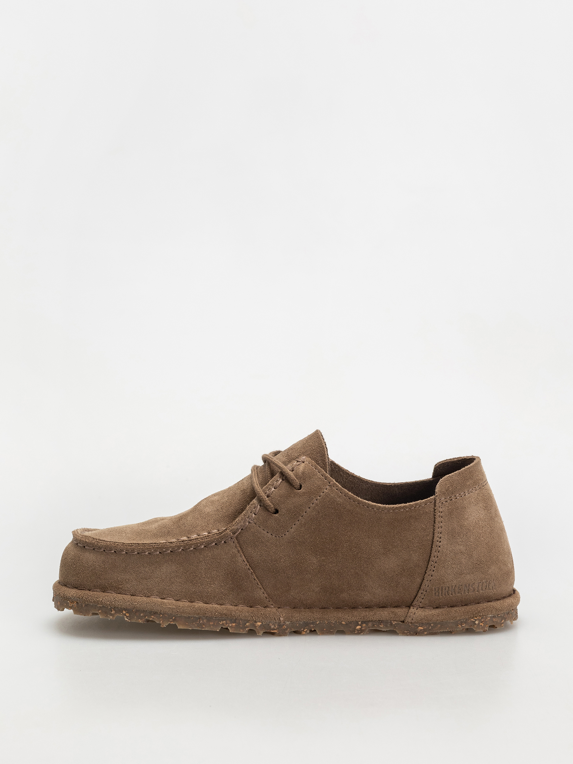 Birkenstock Utti Lace Suede Leather Narrow Wmn Flip-flop papucsok (gray taupe)