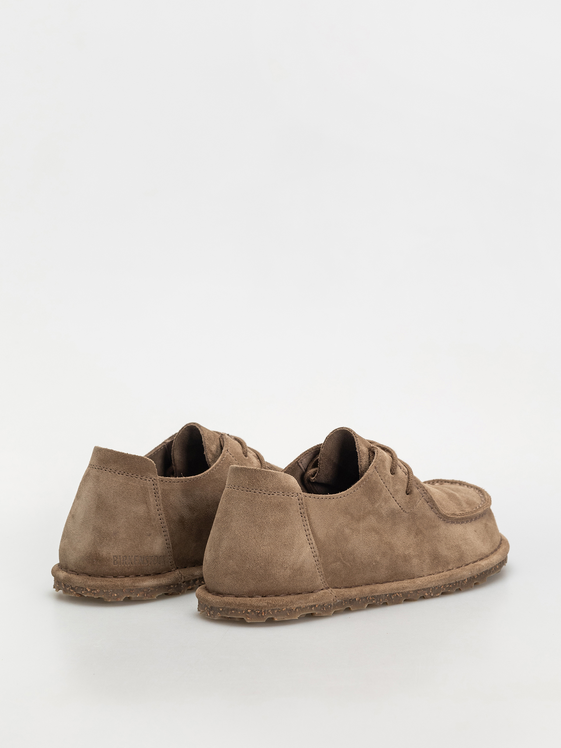 Birkenstock Utti Lace Suede Leather Narrow Wmn Flip-flop papucsok (gray taupe)