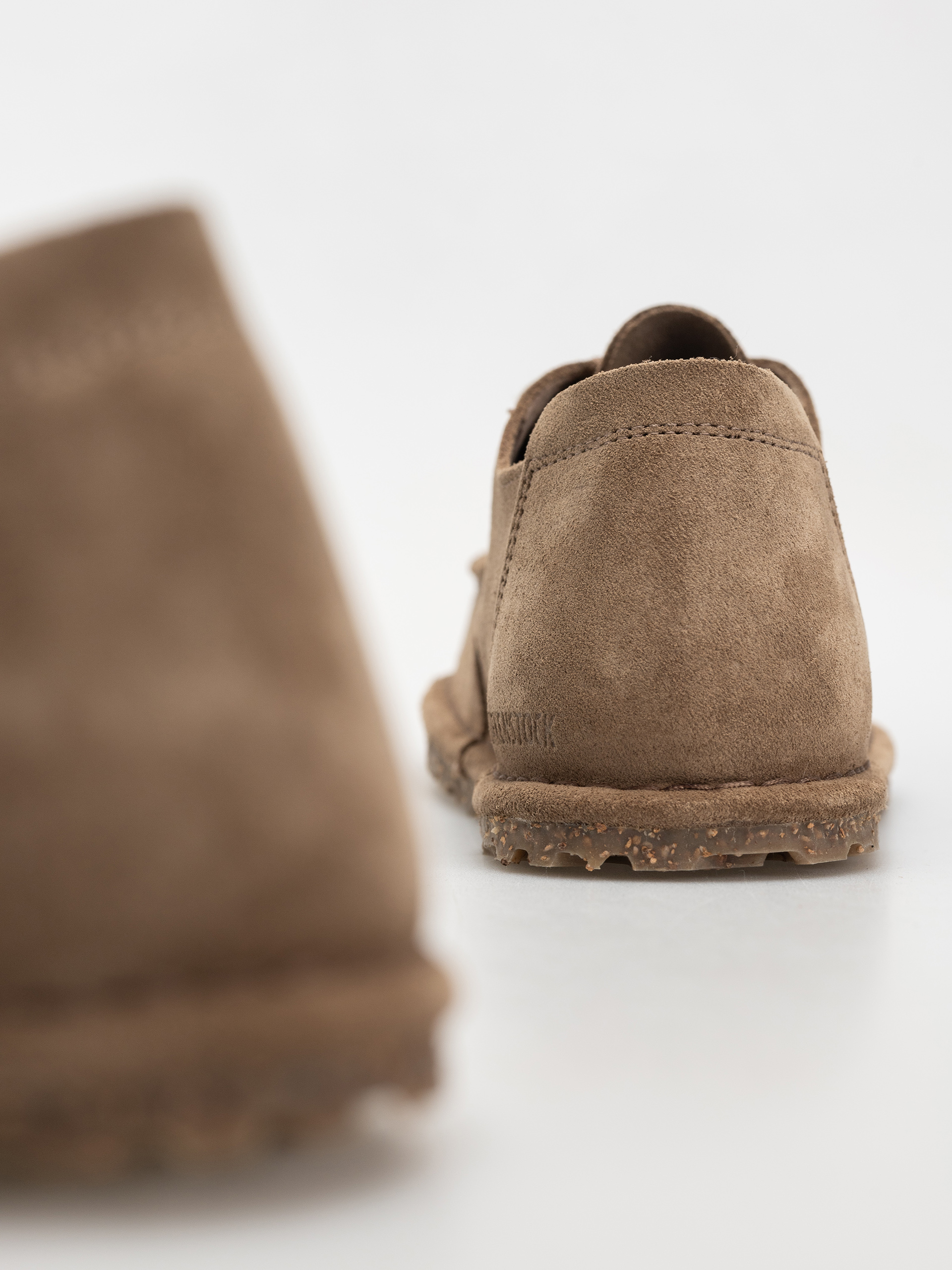 Birkenstock Utti Lace Suede Leather Narrow Wmn Flip-flop papucsok (gray taupe)