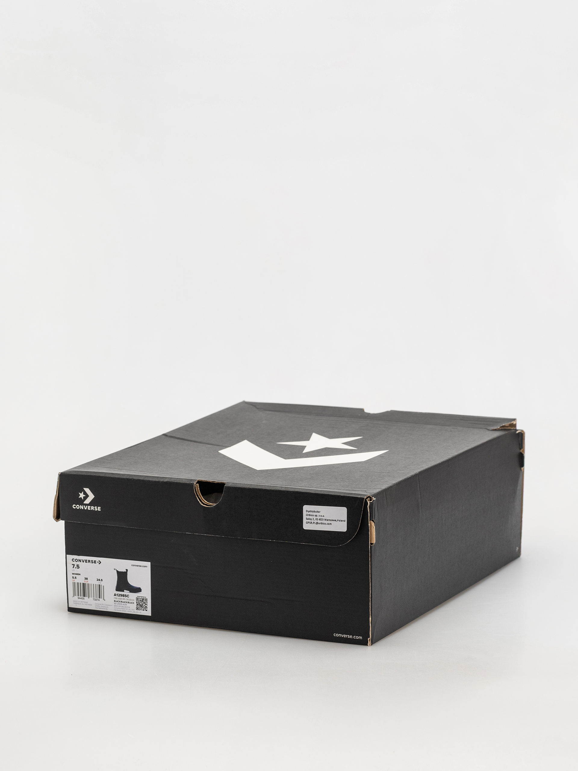 Converse Chuck Taylor All Star Lugged Heel Chelsea Wmn Cipők (black)