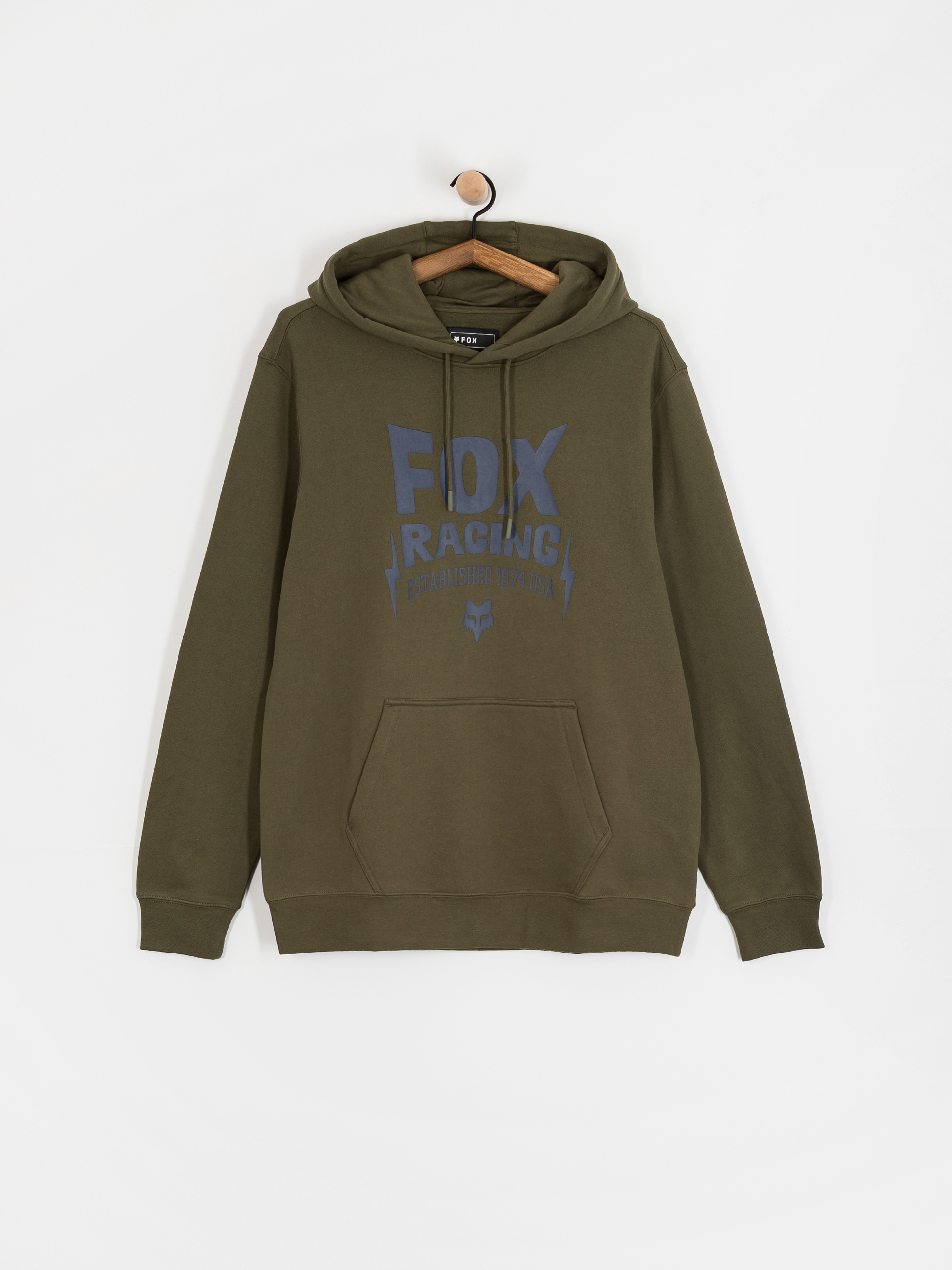 Fox Bolt HD Kapucnis pulóver (olive green)
