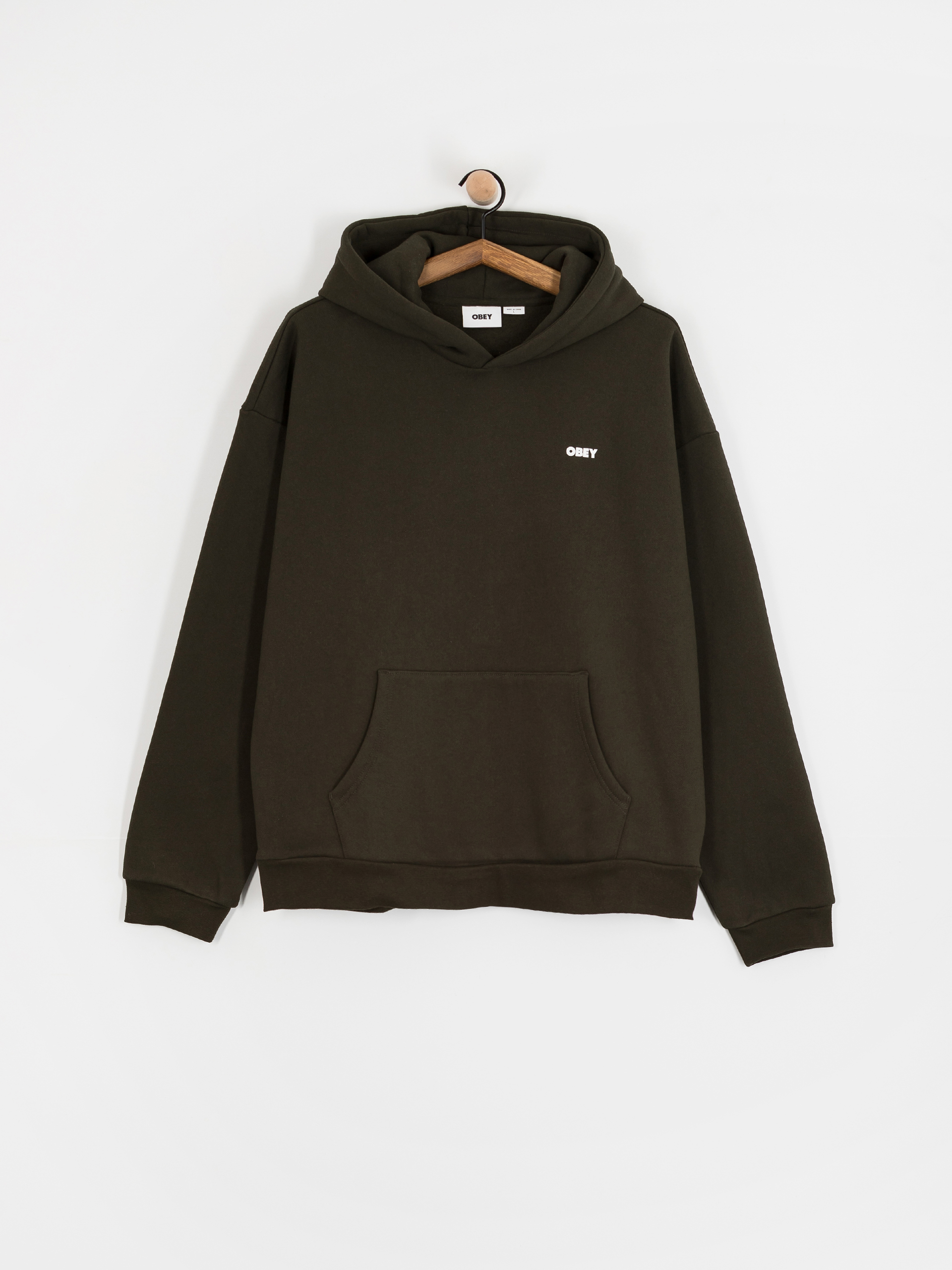 OBEY Bold Icon Extra Heavy HD Kapucnis pulóver (rosin)