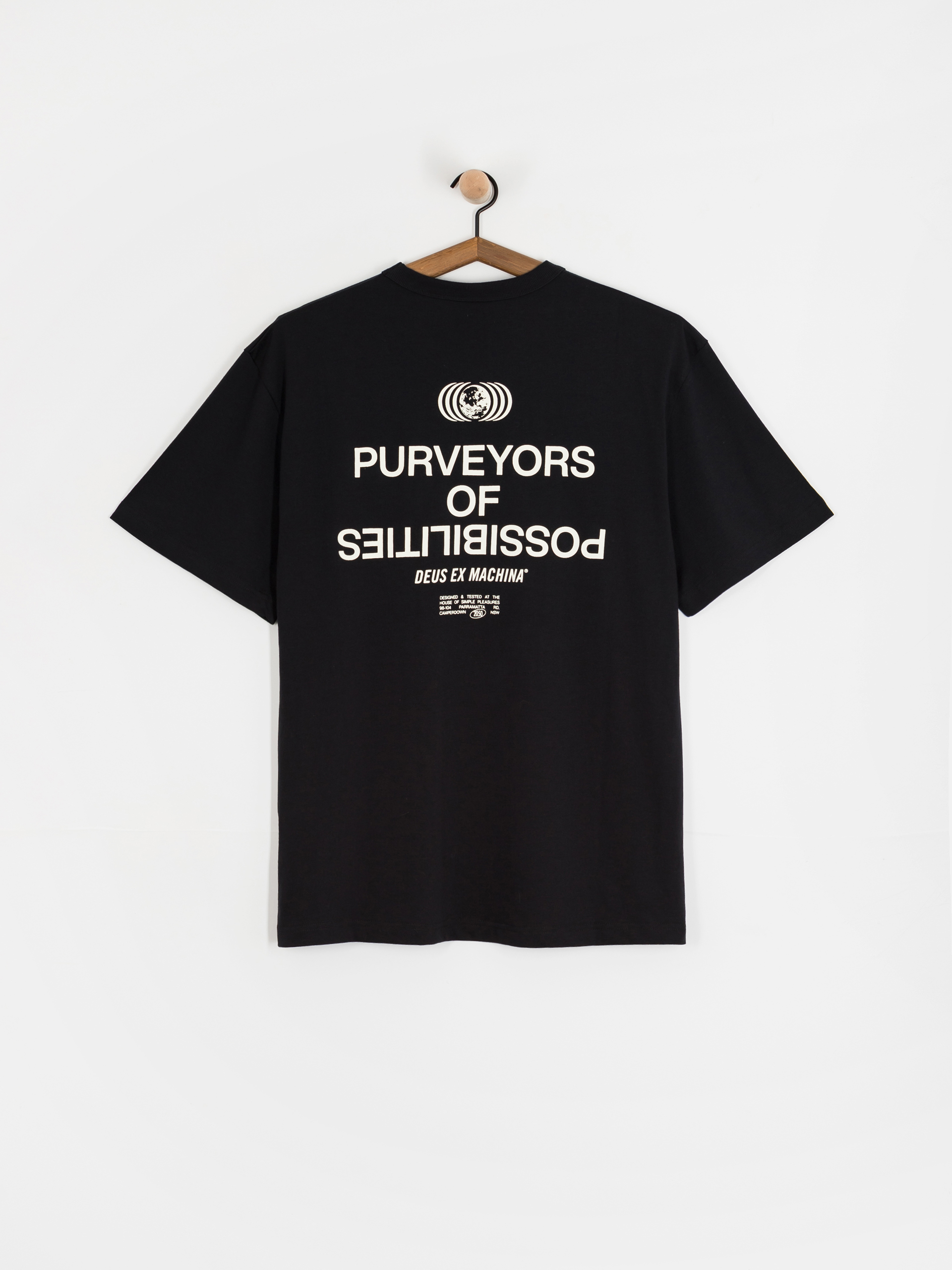 Deus Ex Machina Axis Póló (black)