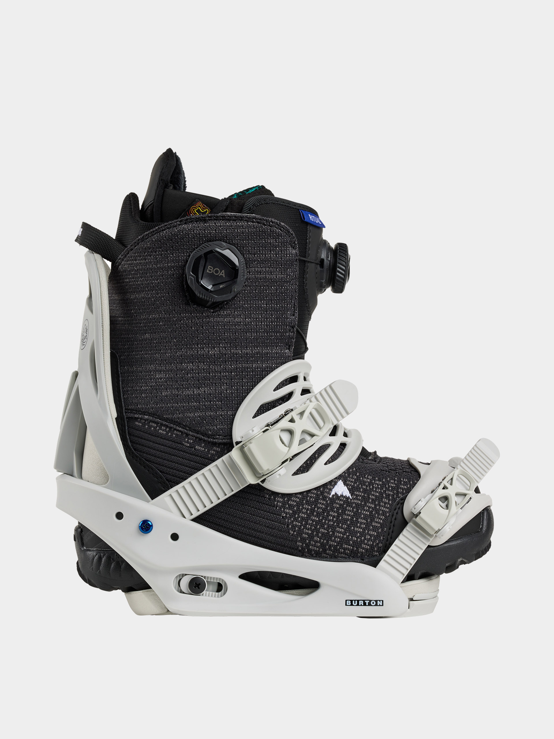 Női Snowboard kötés Burton Citizen Reflex (gray cloud)