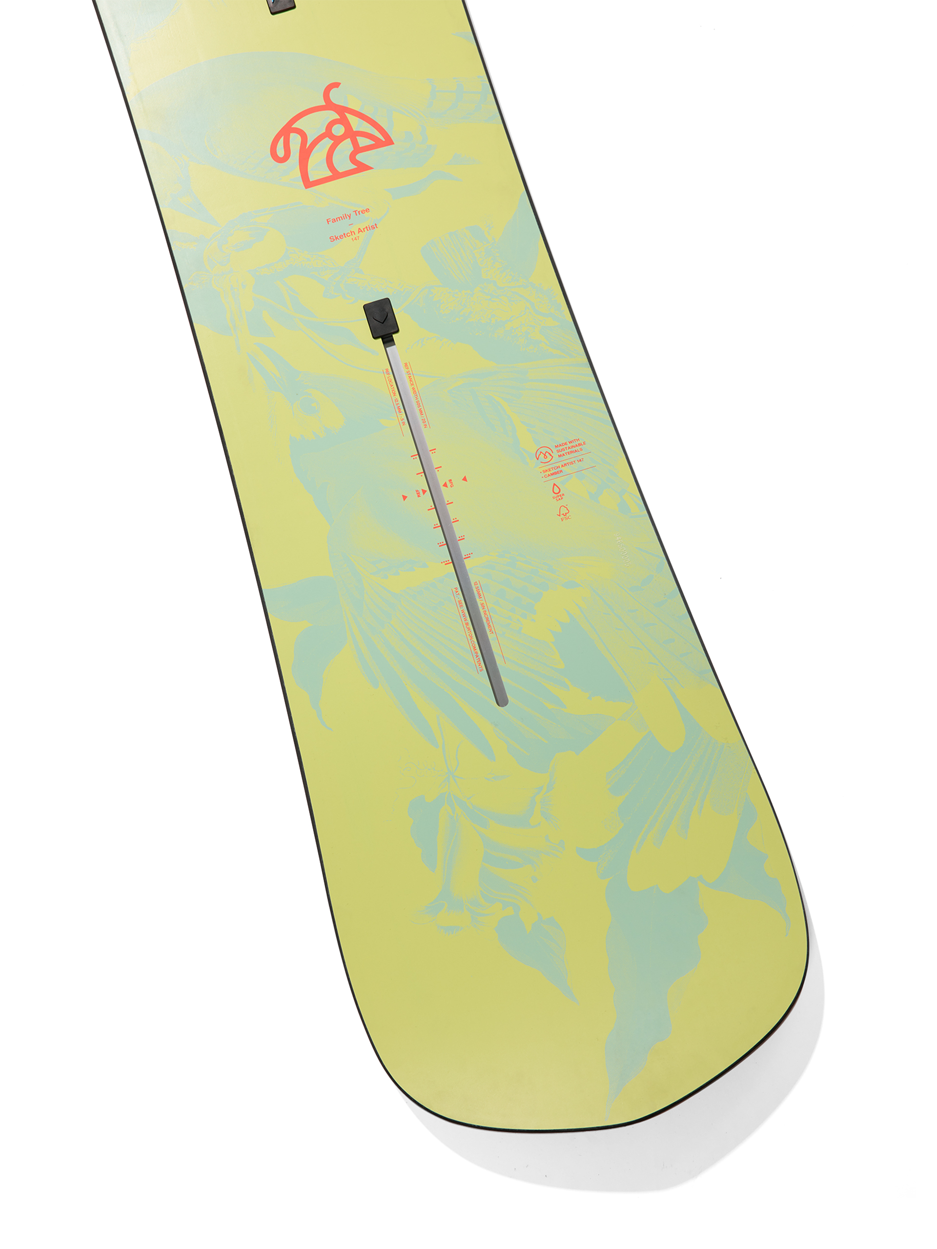 Férfi Snowboard Burton Family Tree Sketch Artist