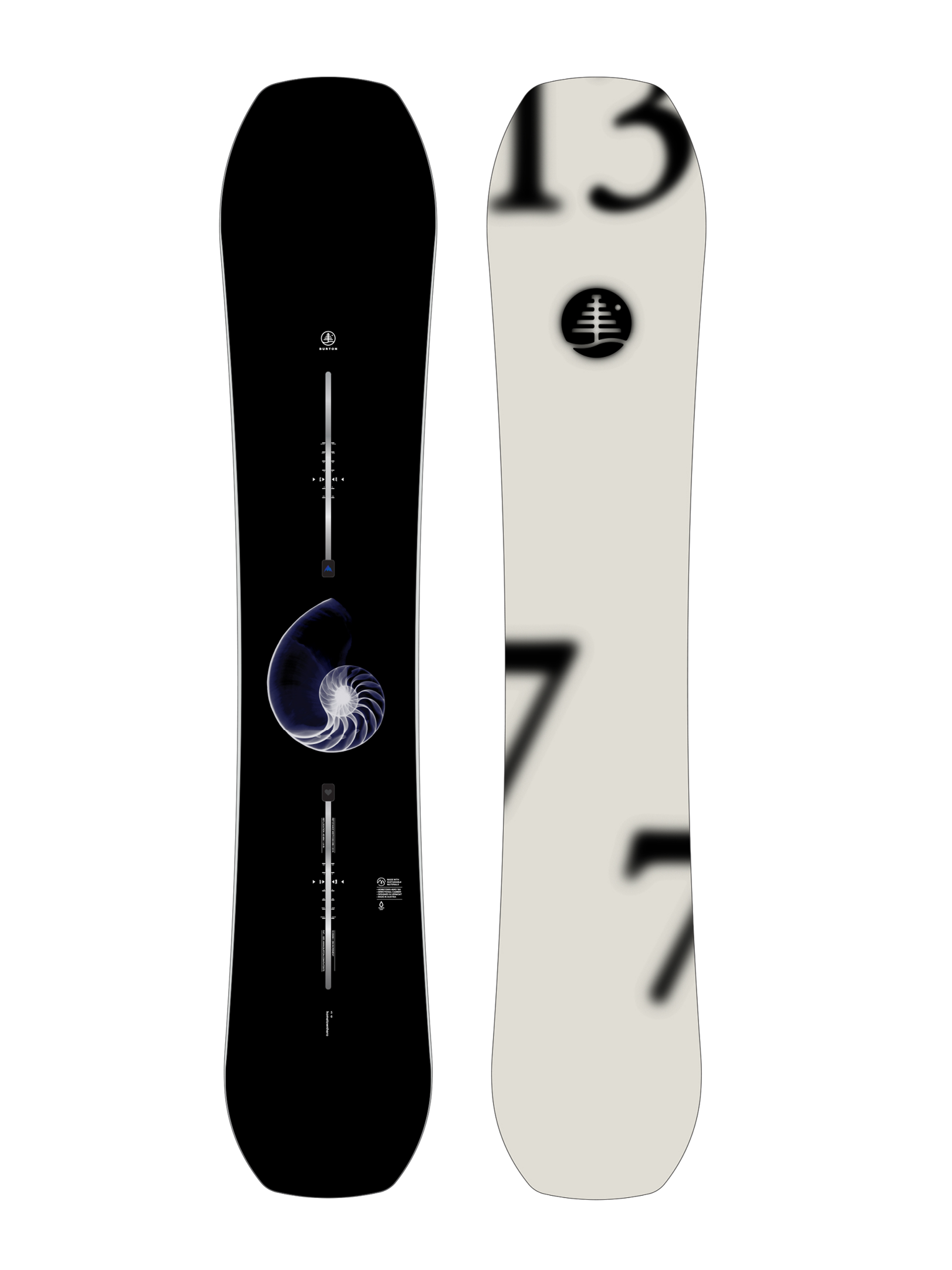 Snowboard Burton Family Tree Hometown Hero (x ray)