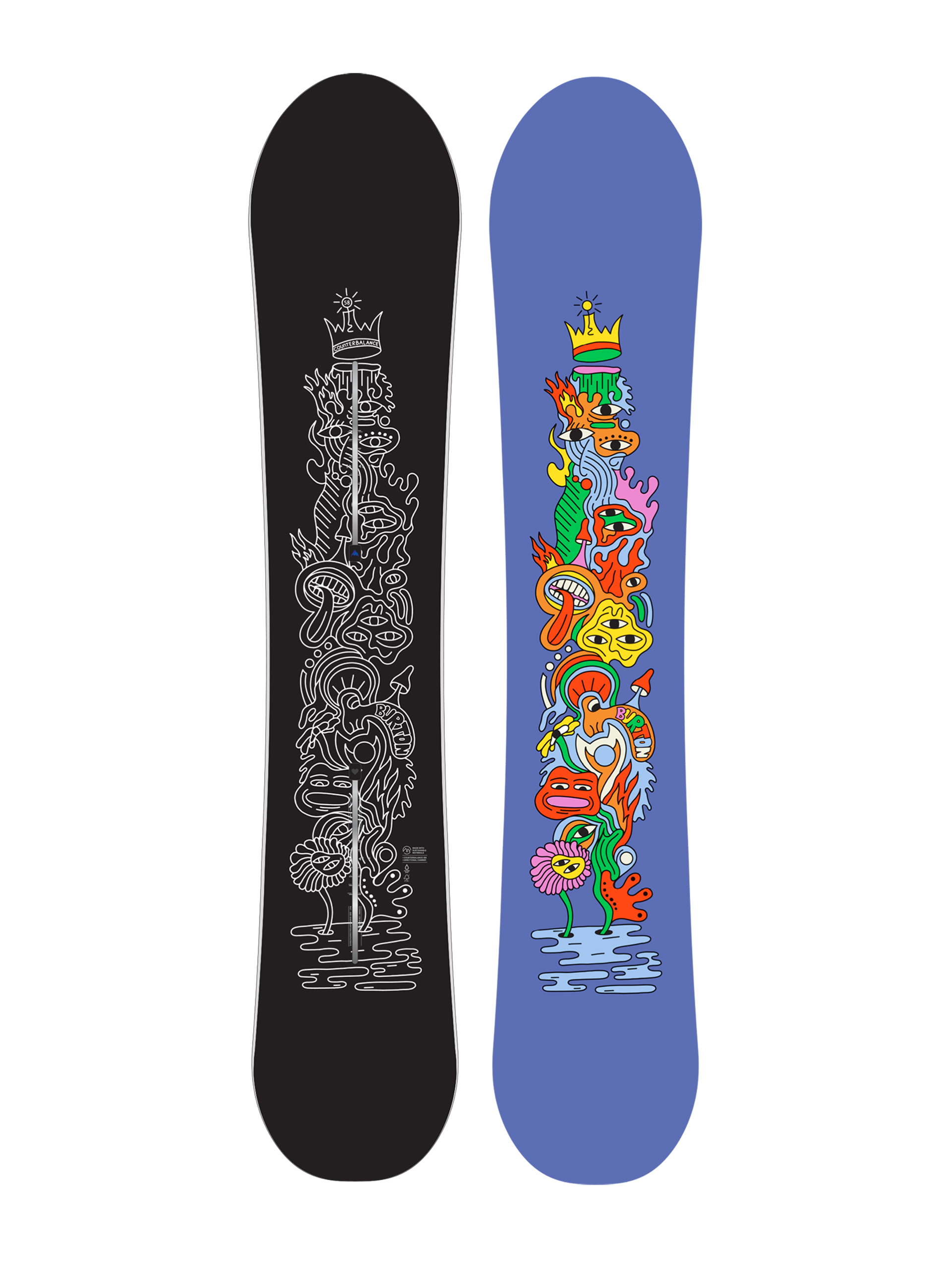Snowboard Burton Counterbalance (hallucinate)