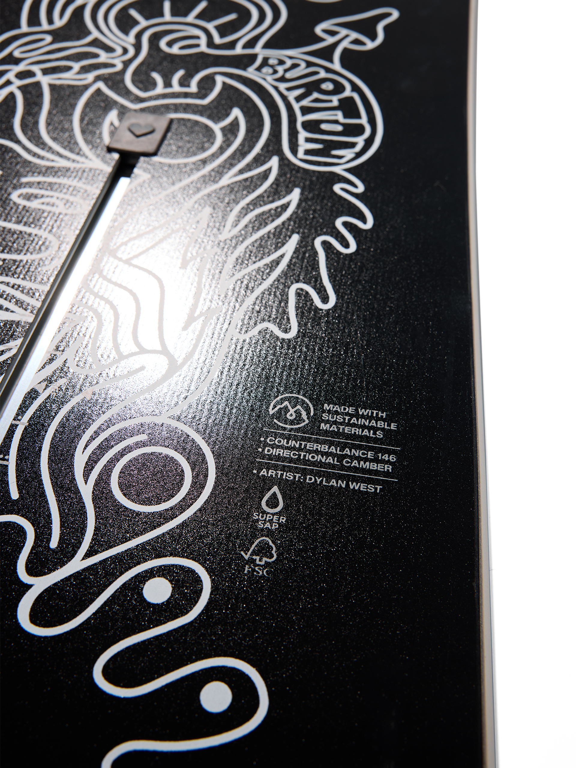 Snowboard Burton Counterbalance (hallucinate)