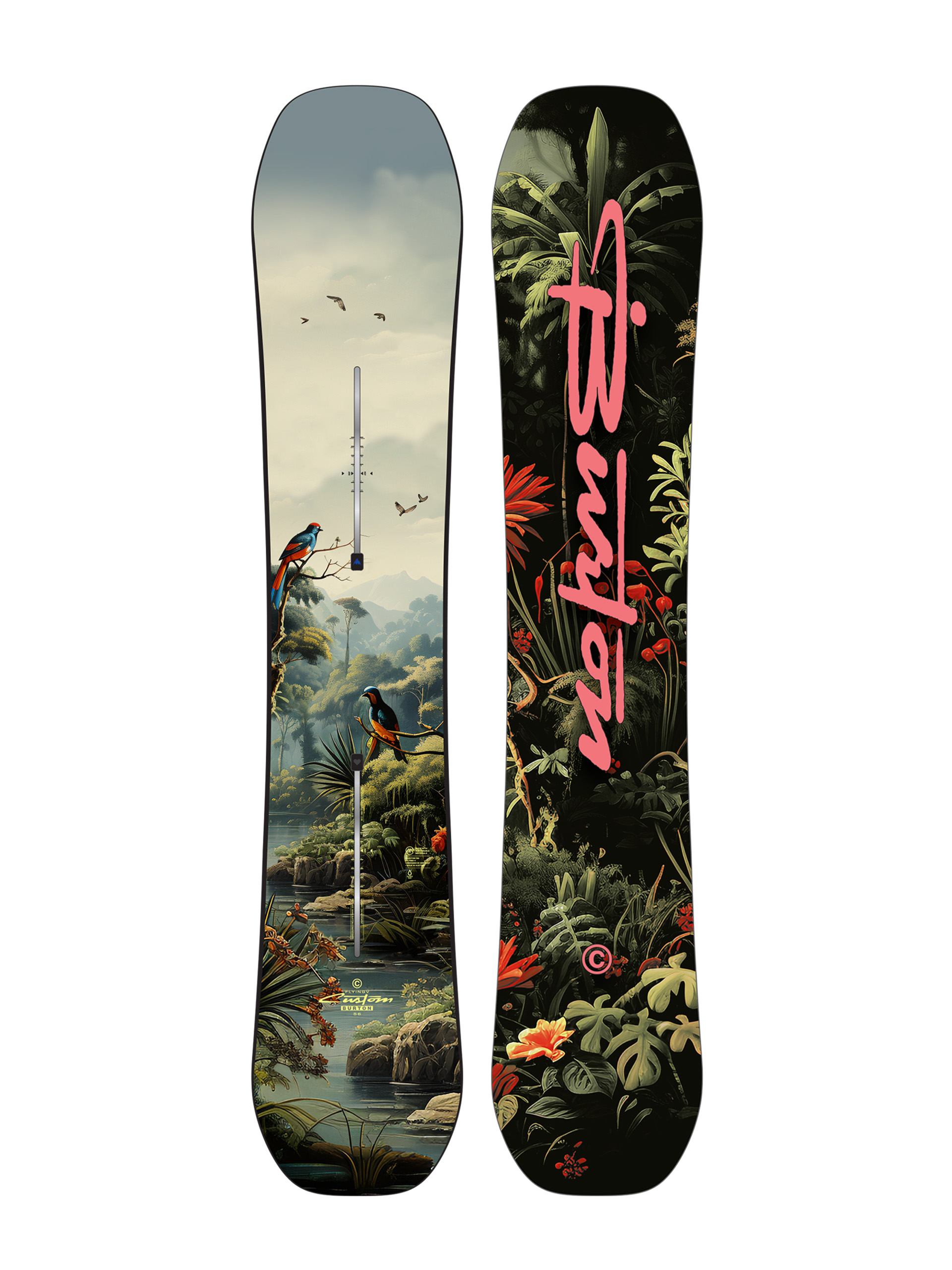 Snowboard Burton Custom Flying V (jungle)