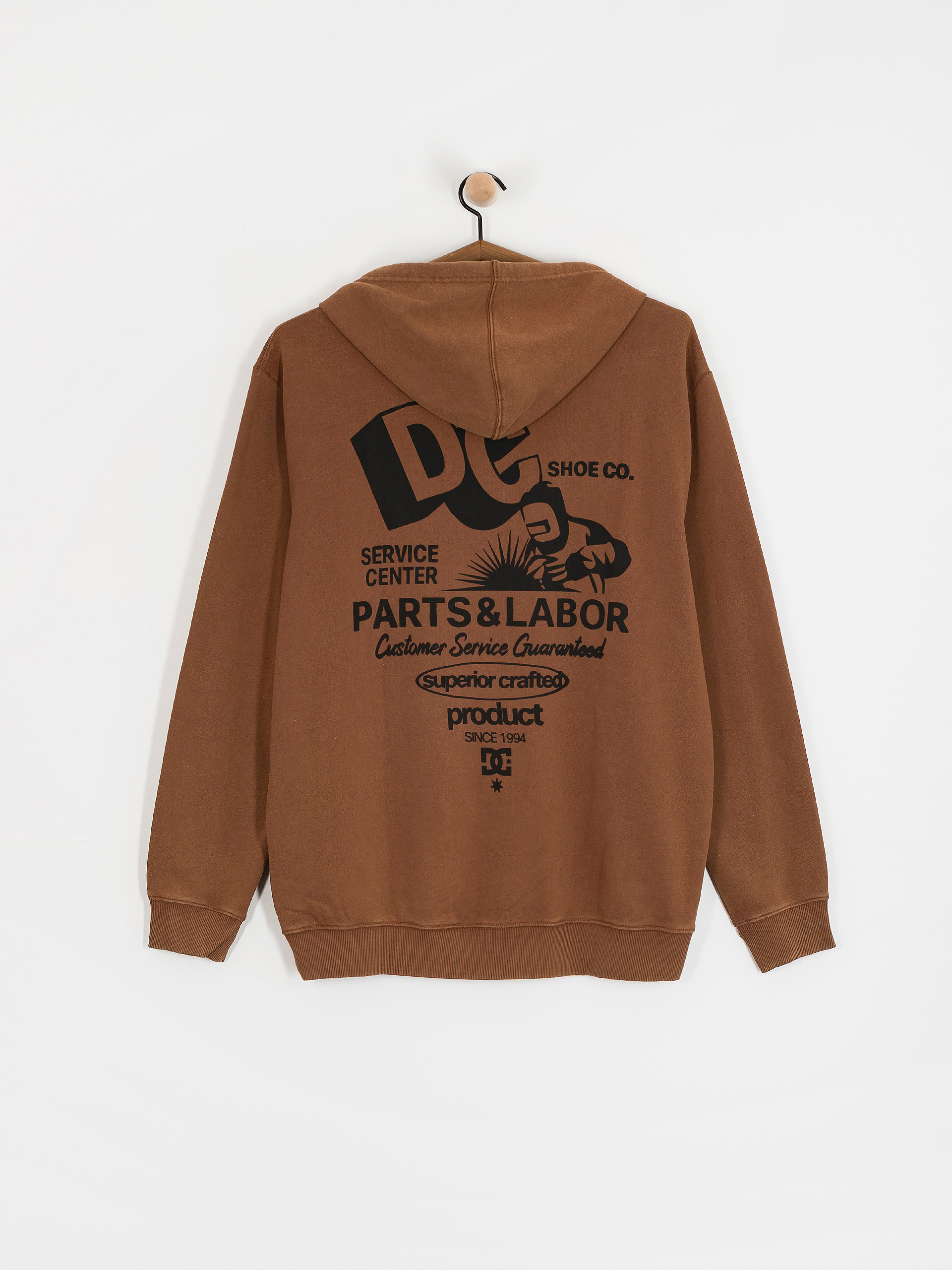 DC Parts Dep ZHD Kapucnis pulóver (toffee)