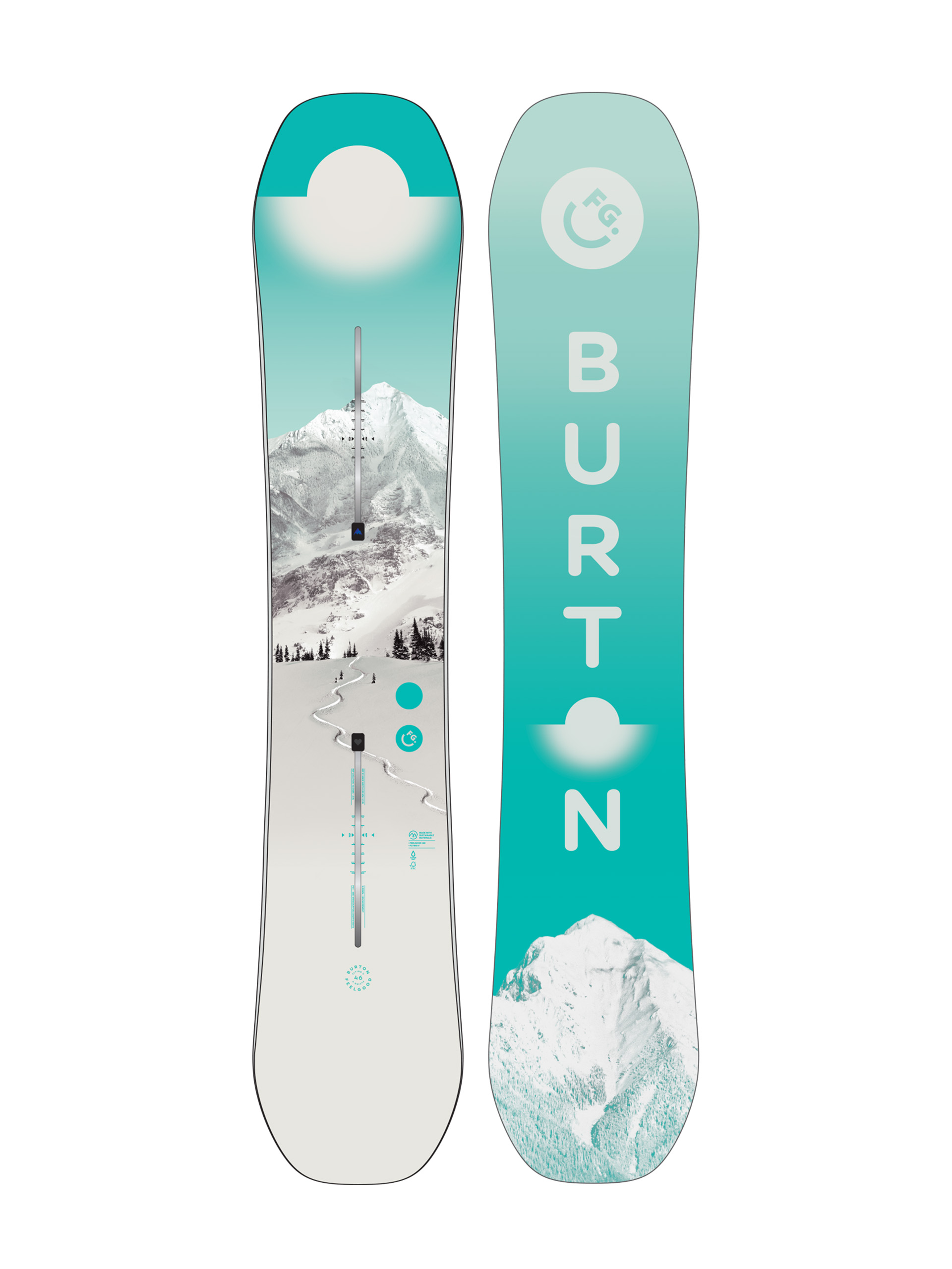 Burton Feelgood Flying V Snowboard Wmn