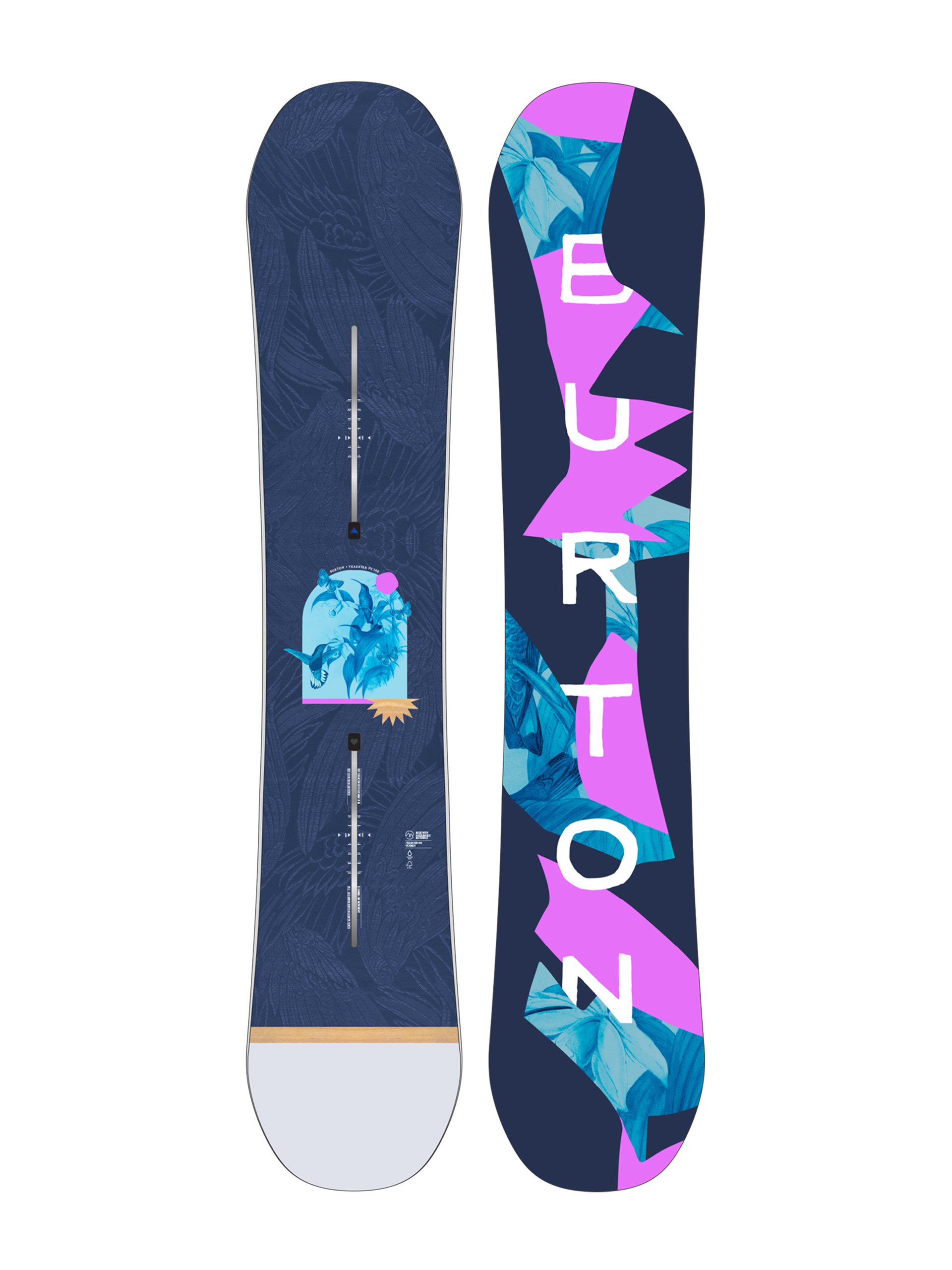Női Burton Yeasayer Flying V Snowboard 